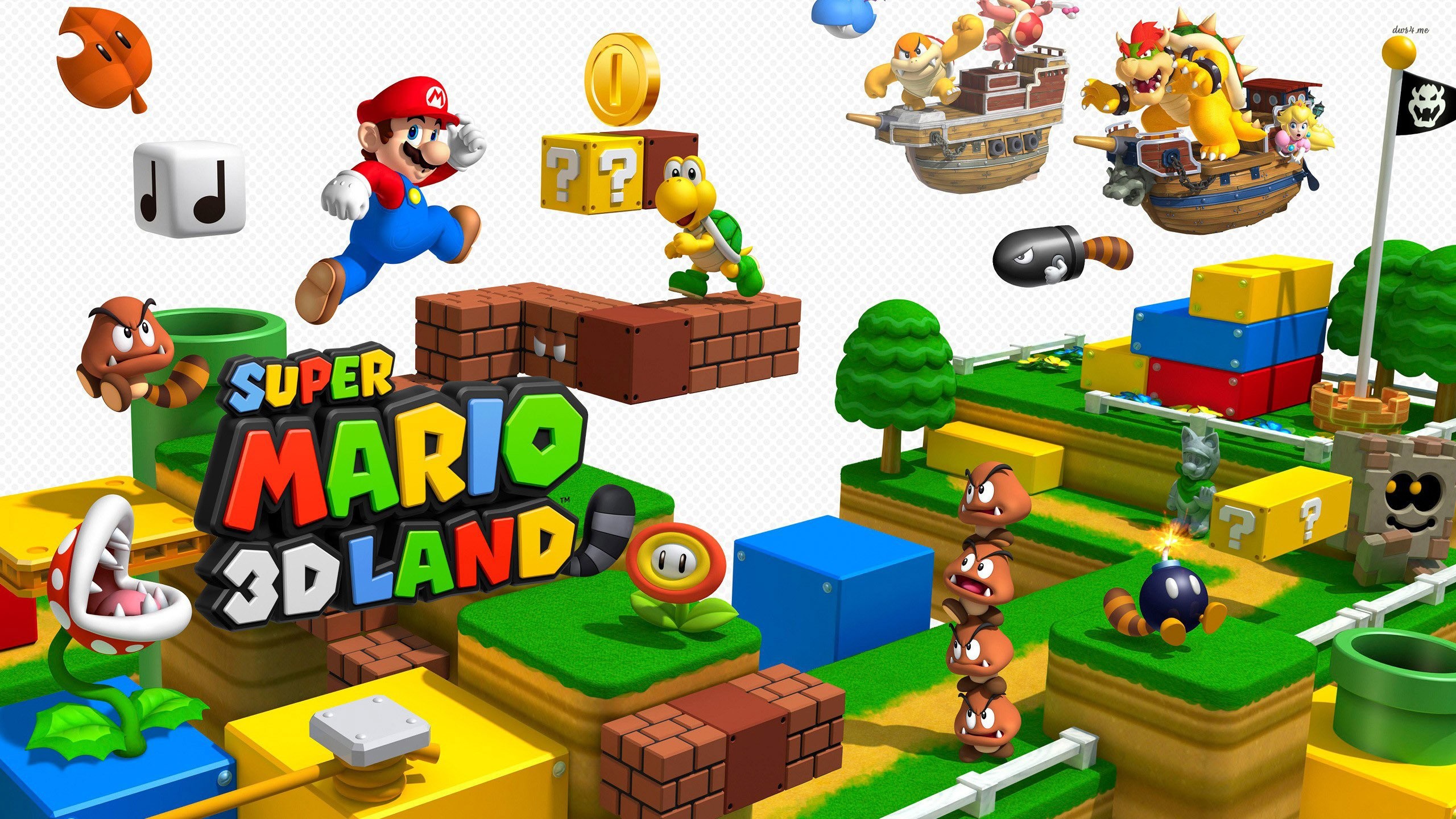 2560x1440 Super Mario 3D Land 859734