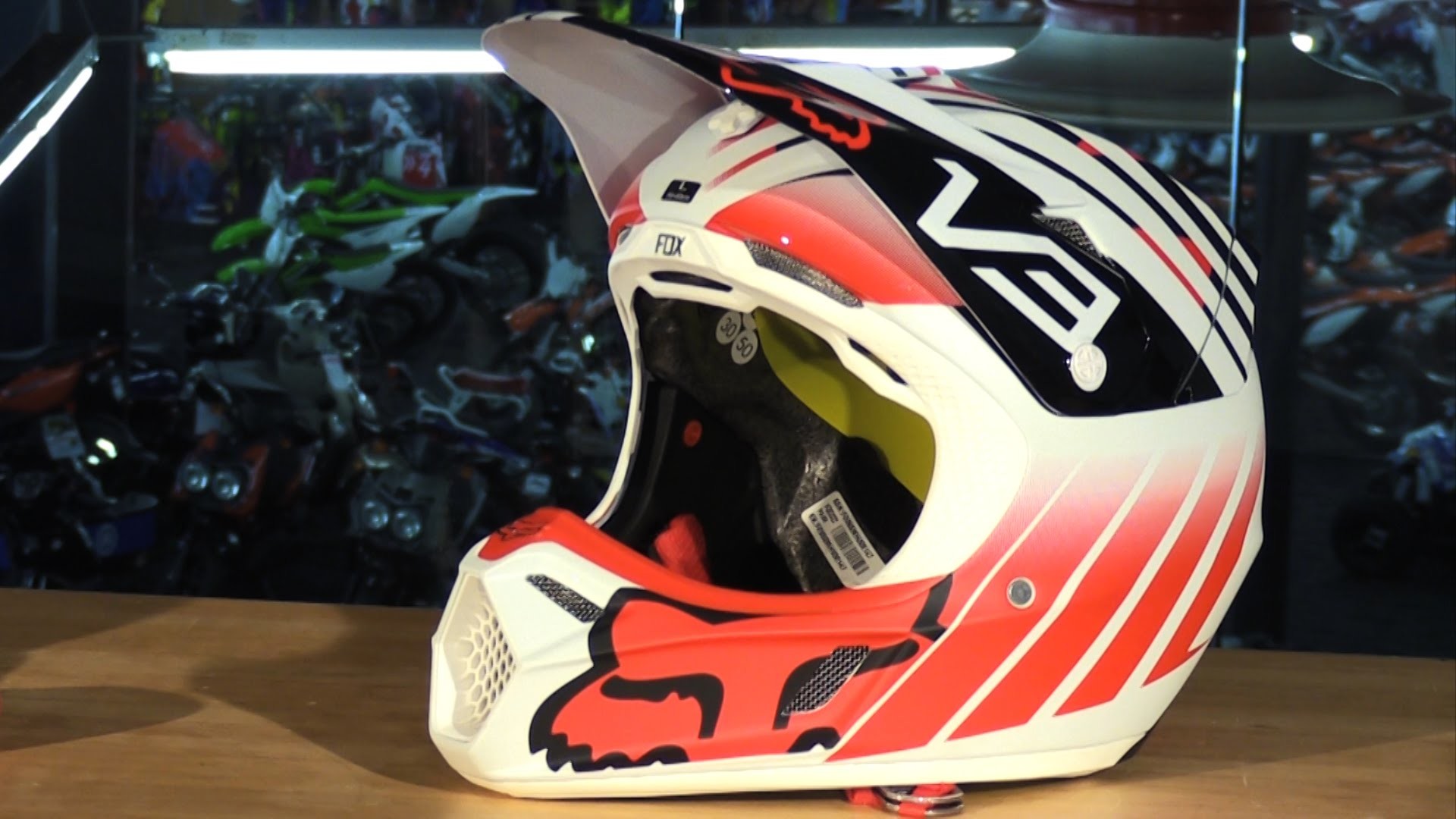 1920x1080 Fox Racing V3 Motocross Helmet Review | DRN: Motocross, Supercross &  Off-Road : Since 1999