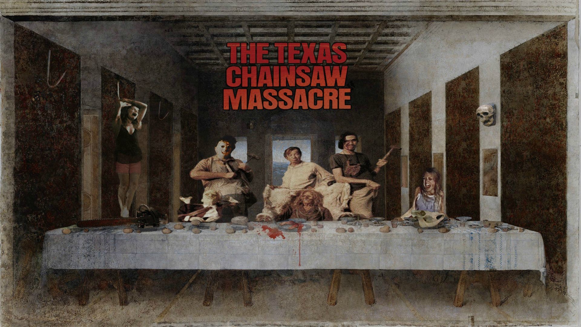 1920x1080 The Texas Chainsaw Massacre Kitchen | wallpaper | Pinterest | Texas  chainsaw massacre, Chainsaw and Rock