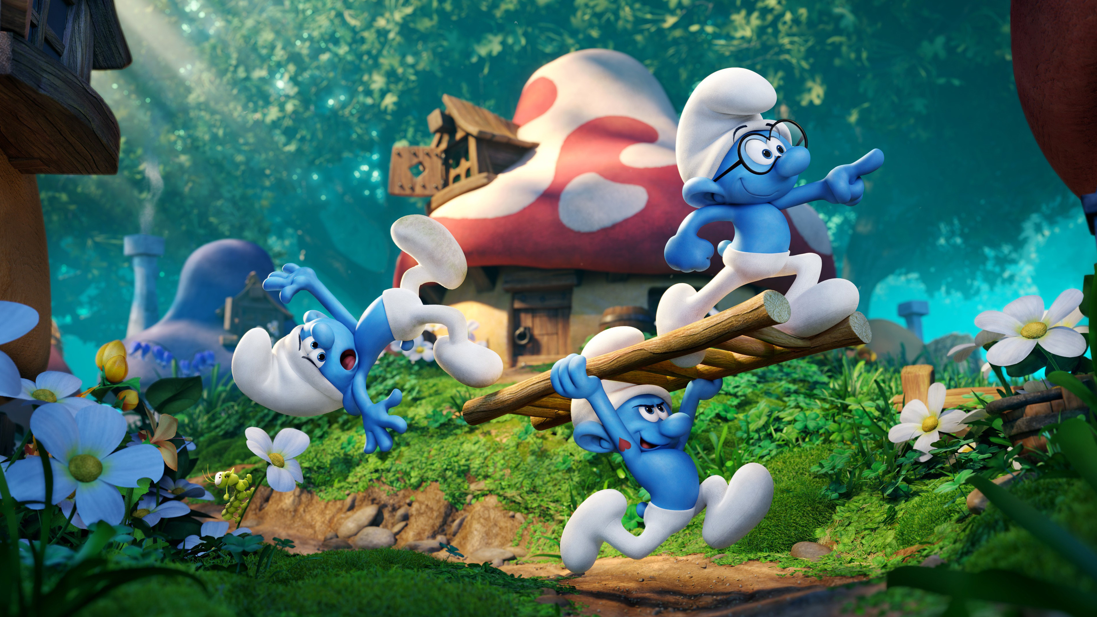 Smurfs wallpaper deals