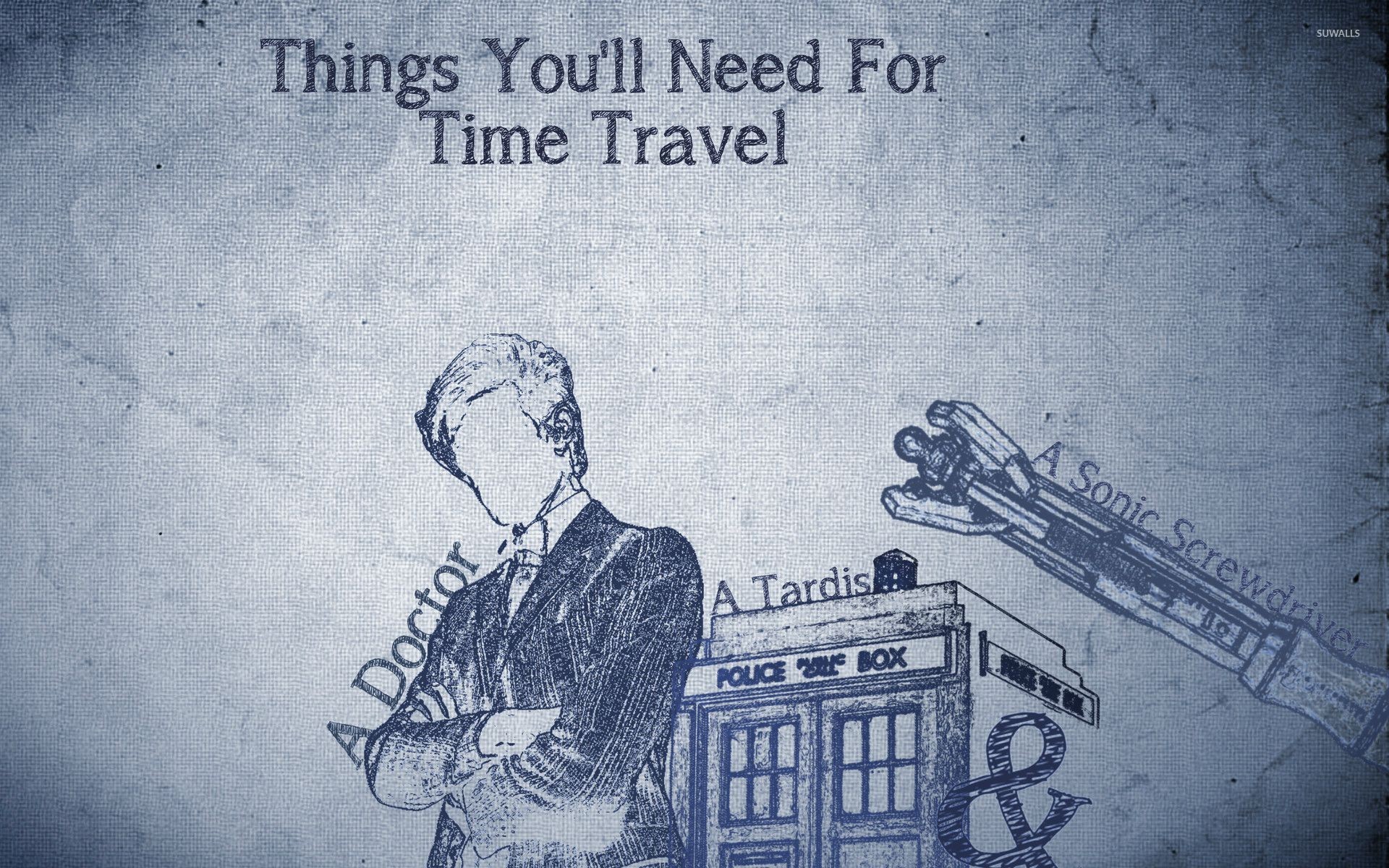 1920x1200 Things you need for time travel wallpaper