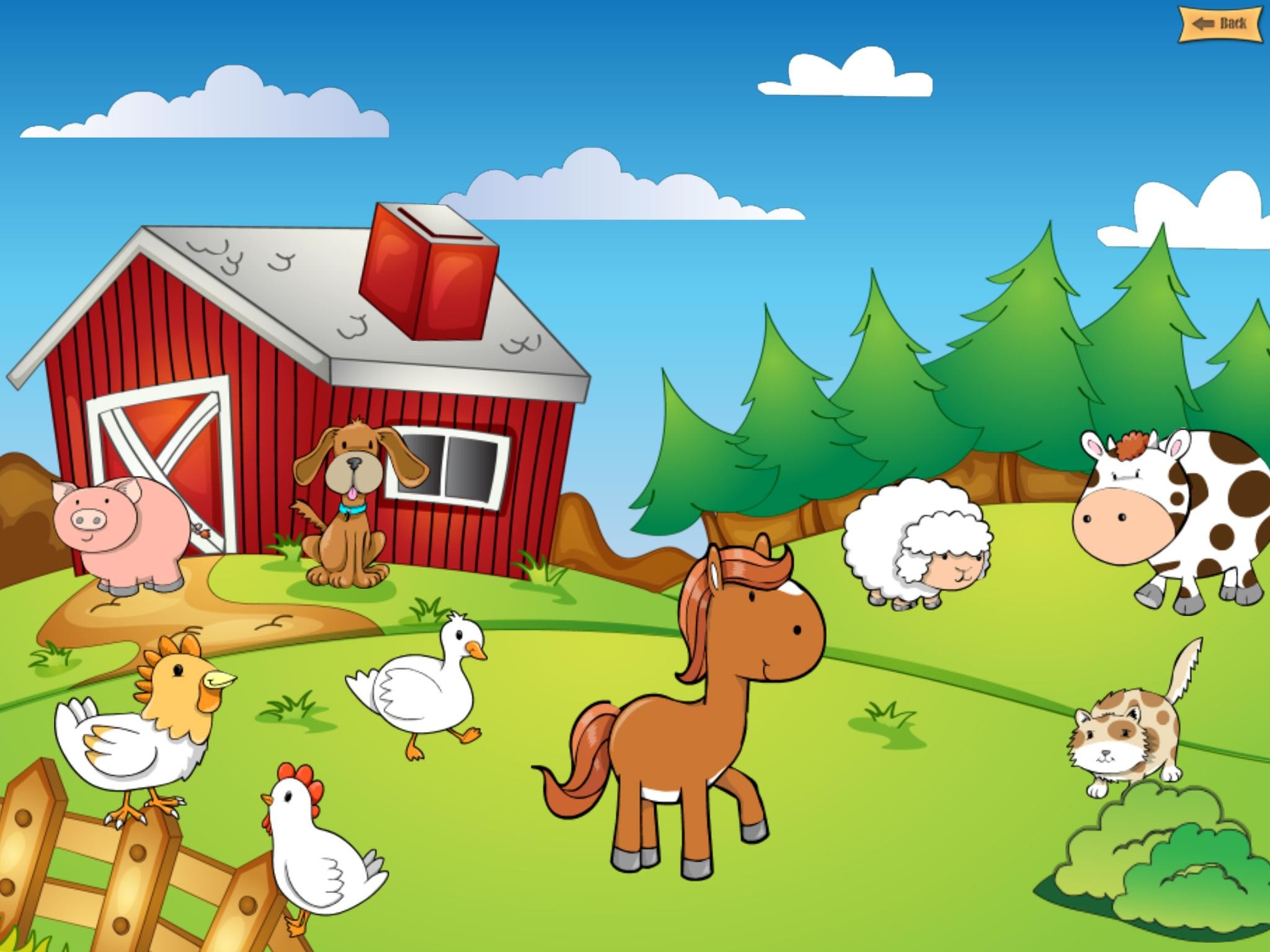 2048x1536 ... Animals ~ Desktop Wallpaper farm scenery wallpaper | Horse Farm  Wallpaper - HD Wallpapers .