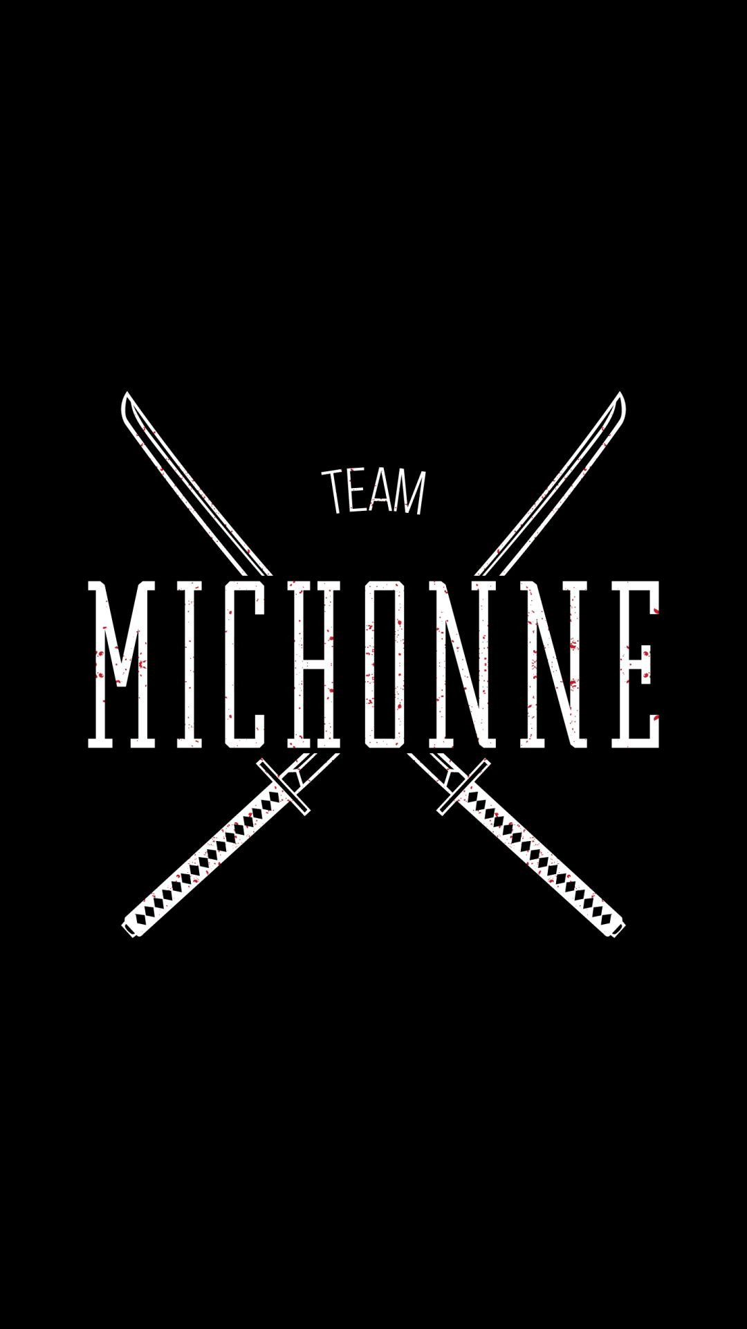 1080x1920 Team Michonne The Walking Dead iPhone 6+ HD Wallpaper ...