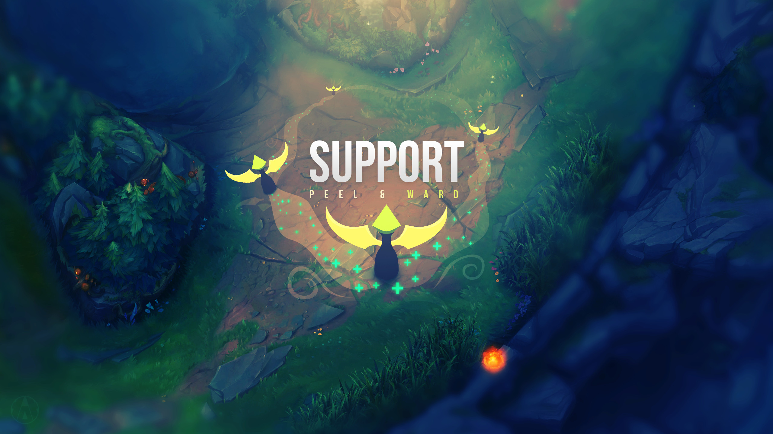 2560x1440 lol support wallpaper League of Legends Support Wallpaper