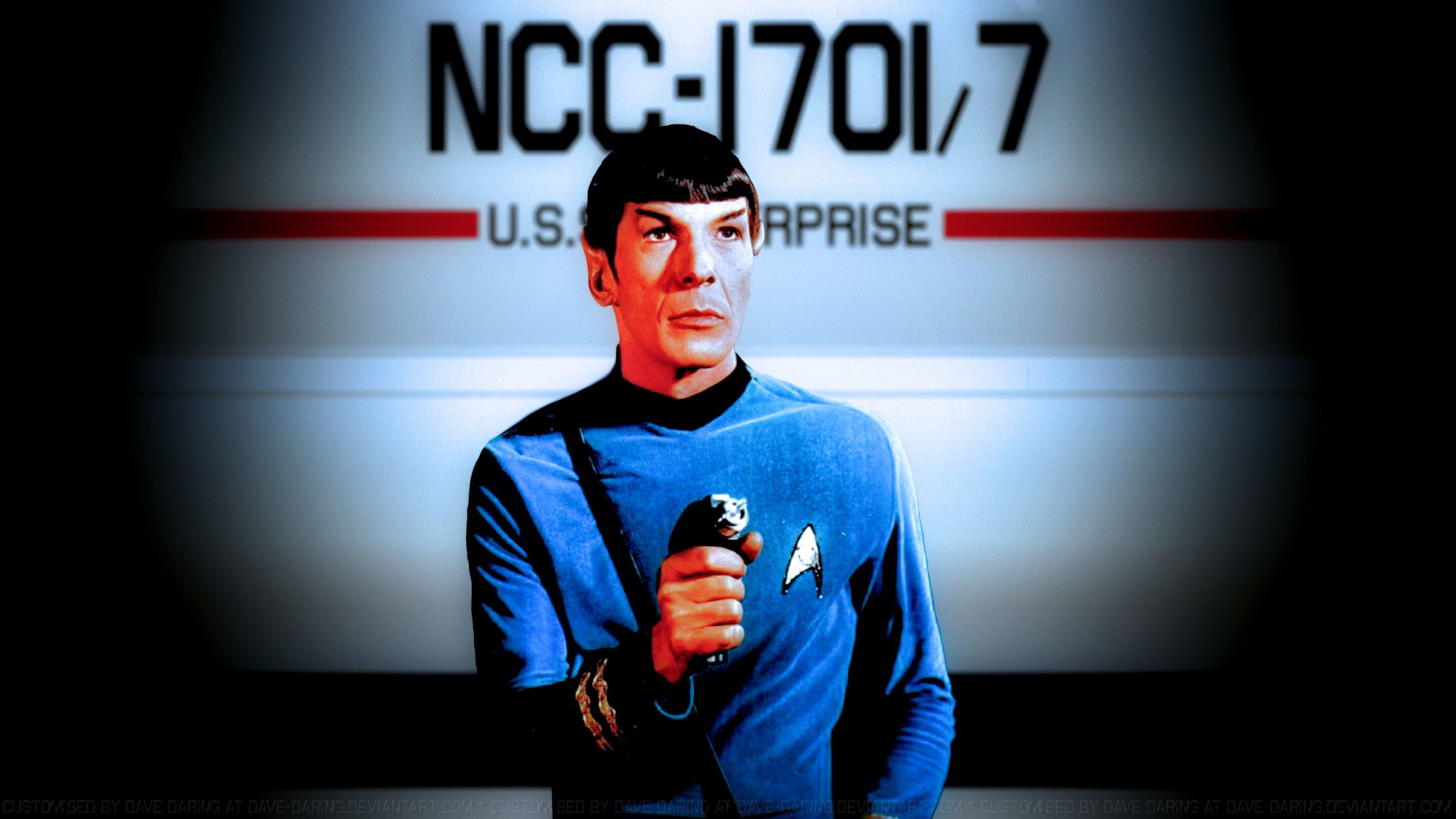 2560x1440 ... Leonard Nimoy Spock XVII by Dave-Daring
