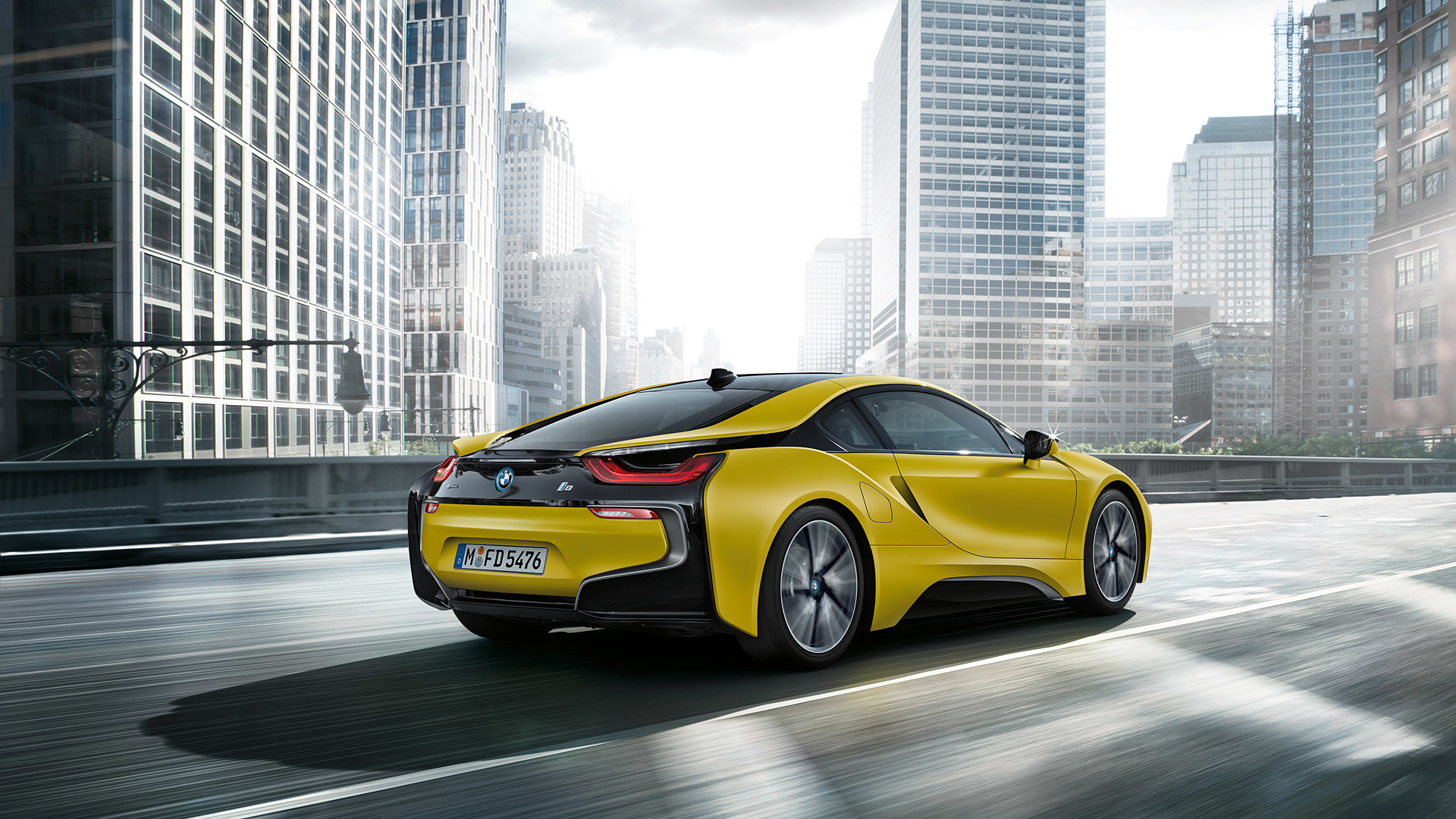 1920x1080 2018 BMW i8 Protonic Frozen Yellow picture