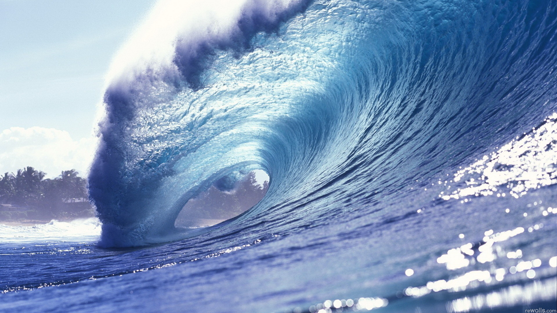 1920x1080 Beautiful Ocean Waves HD Wallpapers