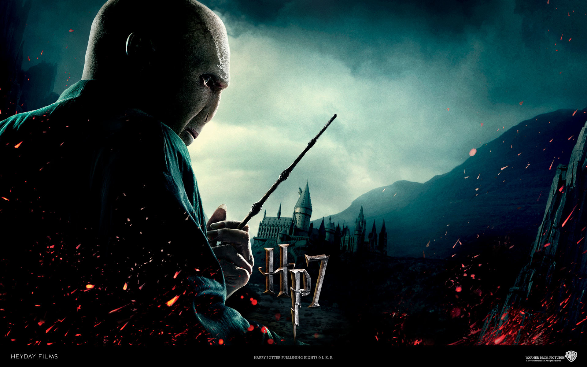 1920x1200 Lord Voldemort from Harry Potter and the Deathly Hallows wallpaper