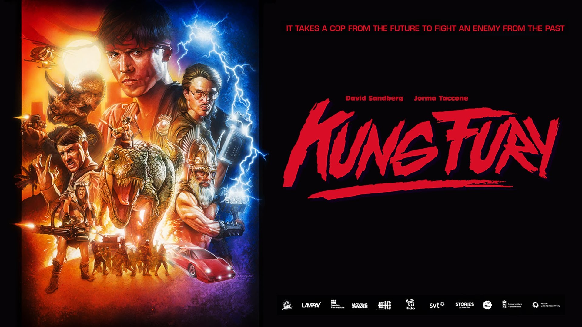 1920x1080 Kung Fury (2015) - David Sandberg - Jorma Taccone, Steven Chew, Leopold  Nilsson - DVD Fan Commentary