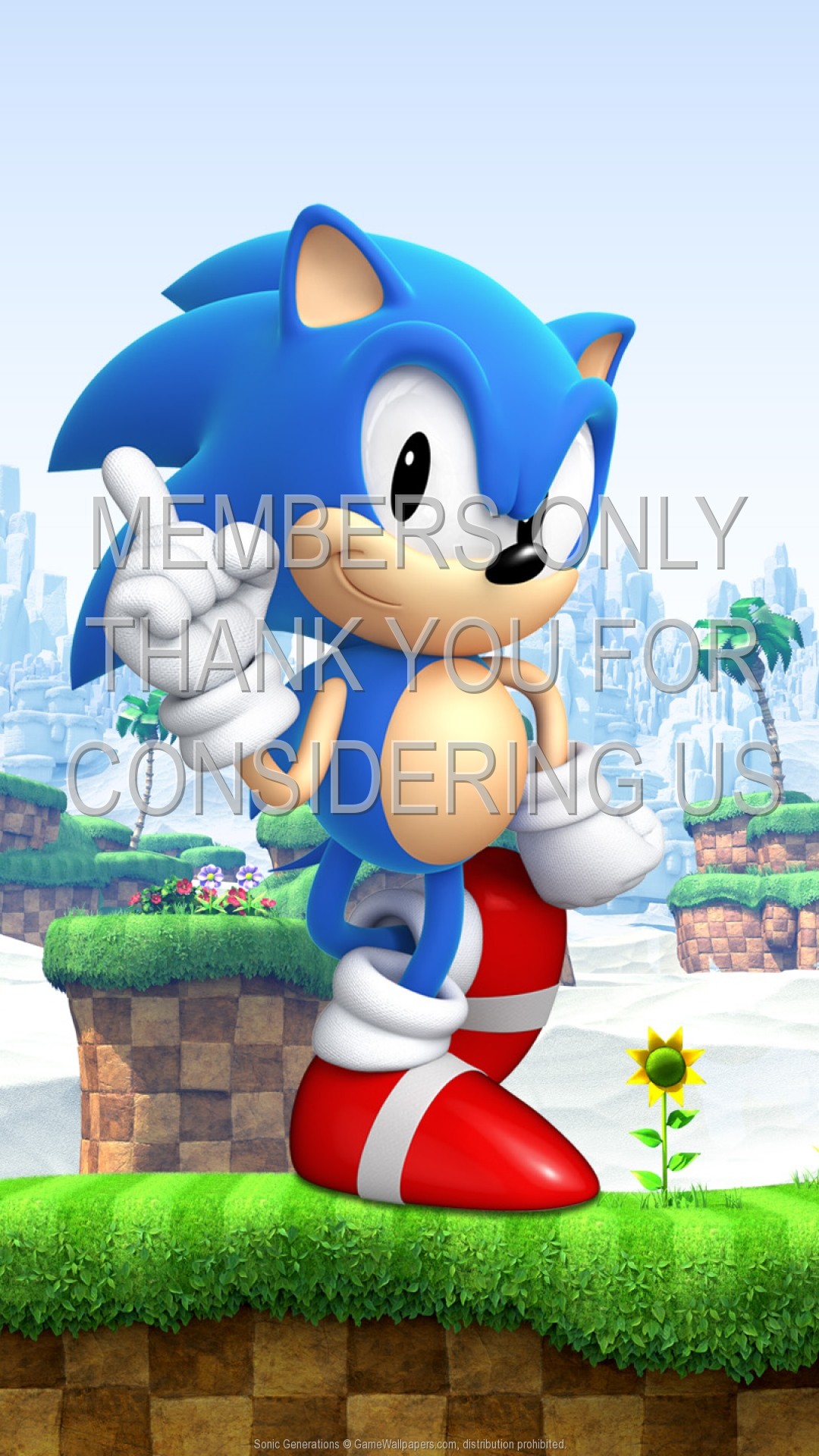 1080x1920 Sonic Generations 1920x1080 Mobile wallpaper or background 01