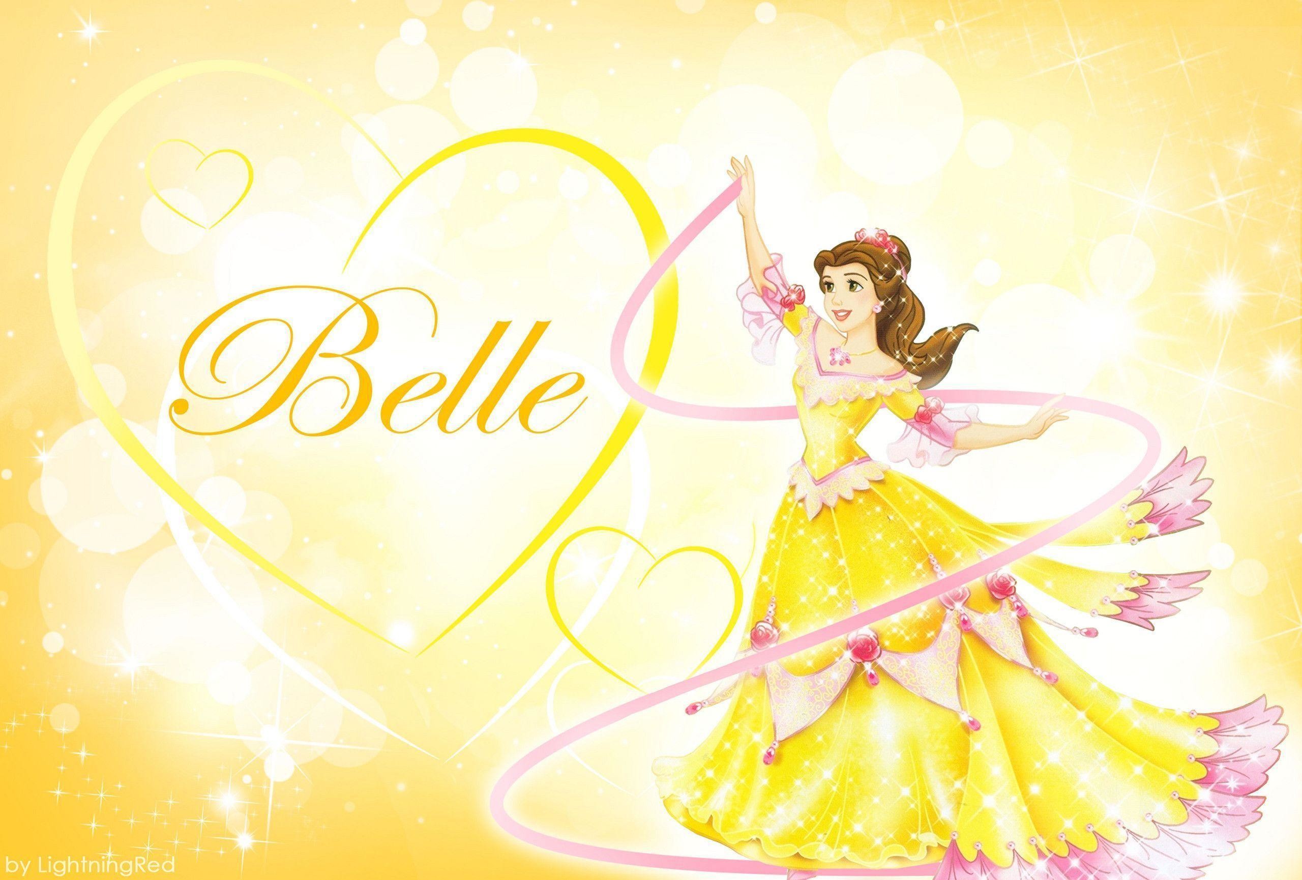 2560x1730 Yellow Belle Wallpaper - Disney Princess Fan Art (31653228) - Fanpop