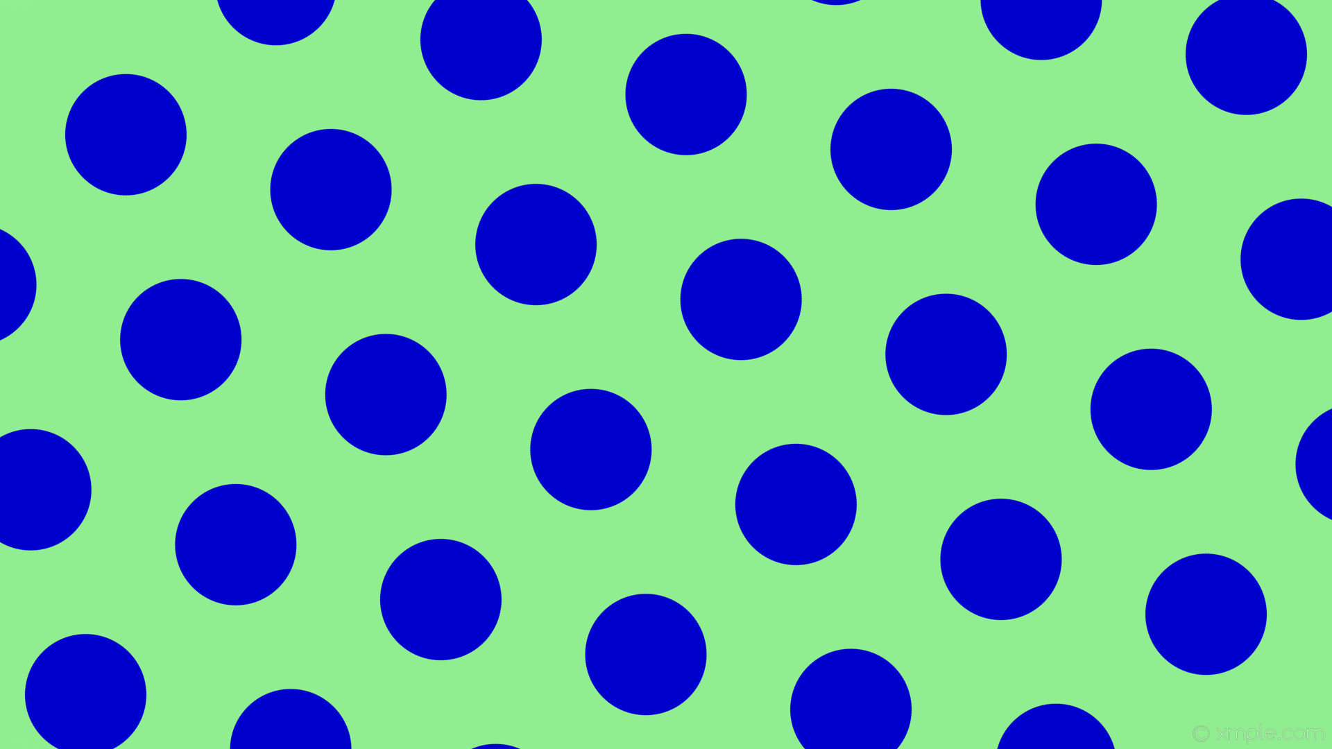 1920x1080 wallpaper blue hexagon green polka dots light green medium blue #90ee90  #0000cd diagonal 45
