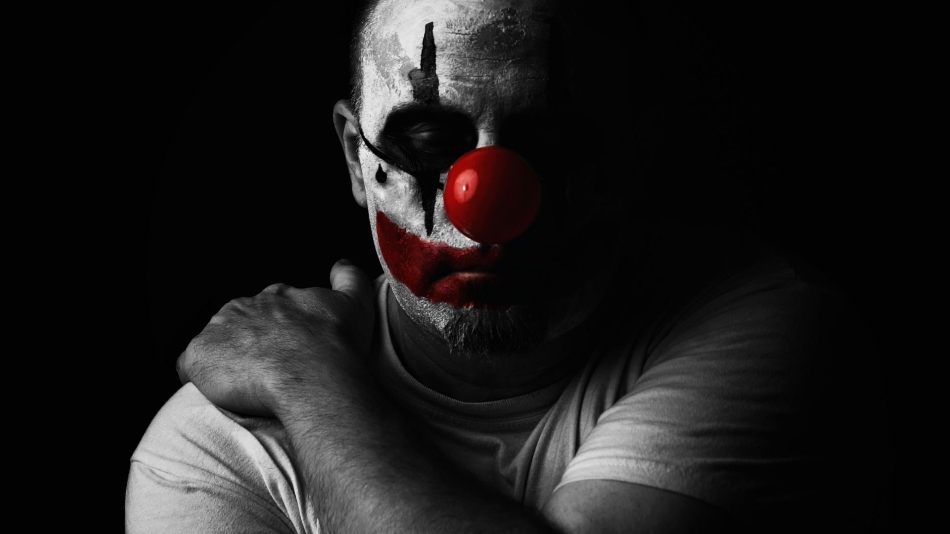 1920x1080 Pics For e Evil Clown Wallpapers Hd t you think were F