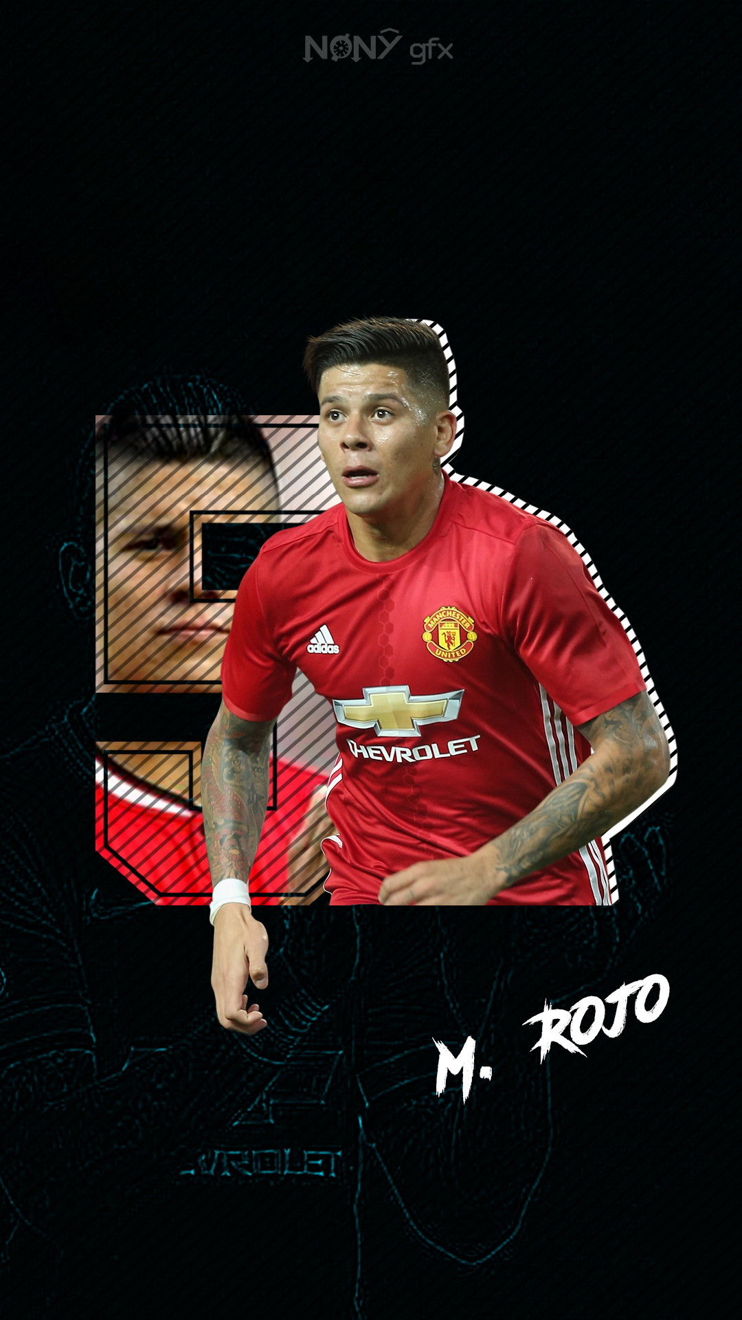 1080x1920 Marcos Rojo Mobile Wallpaper by Nony14 Marcos Rojo Mobile Wallpaper by  Nony14