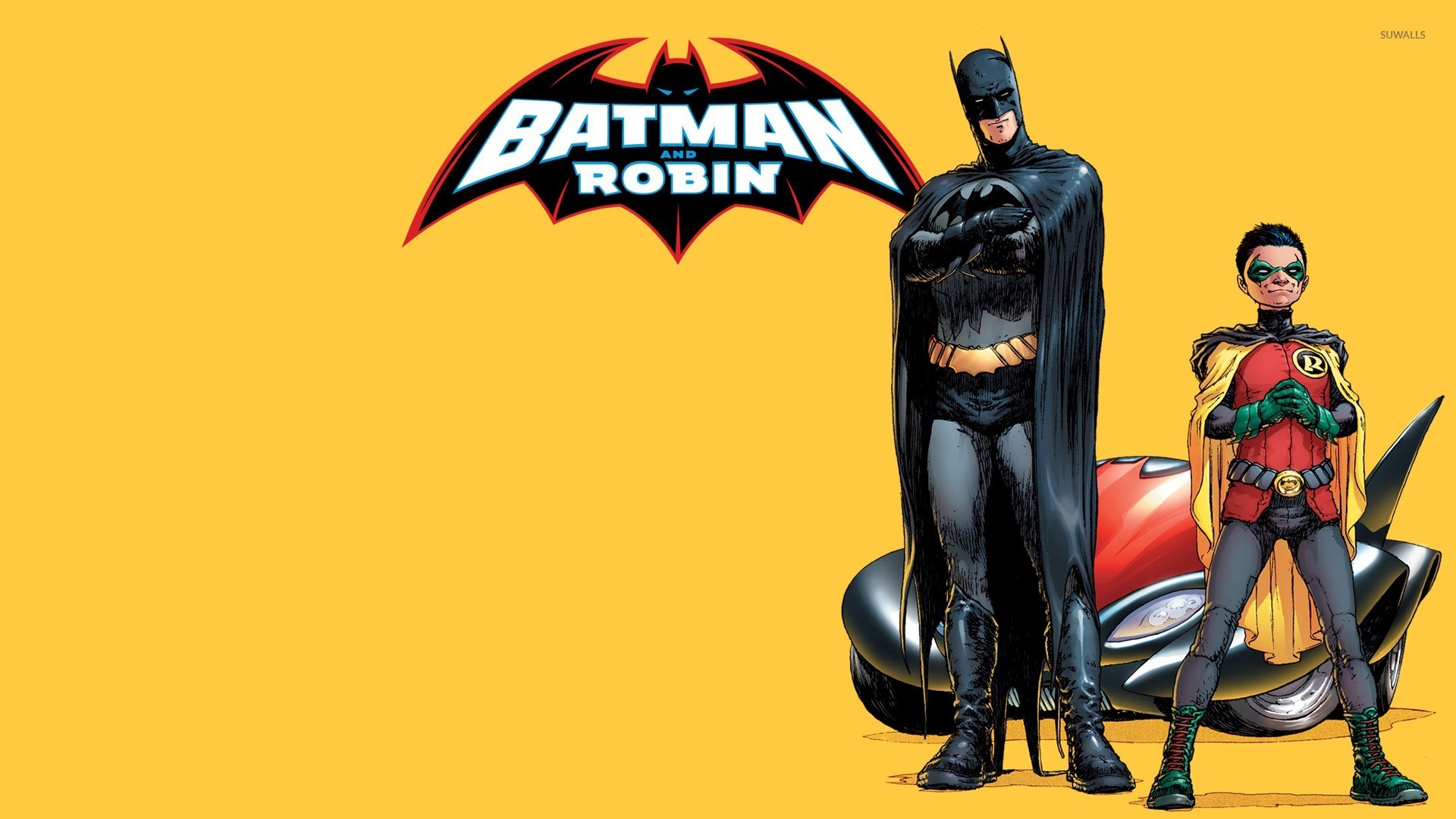 1920x1080 Batman and Robin wallpaper