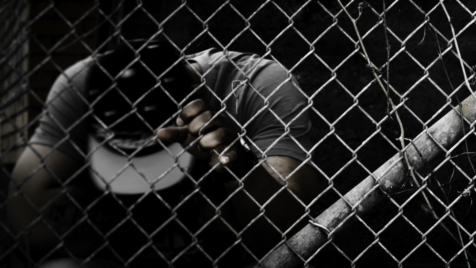1920x1080 Urban cage web fence security jail barbed wire wire net HD wallpaper.  Android wallpapers for free.