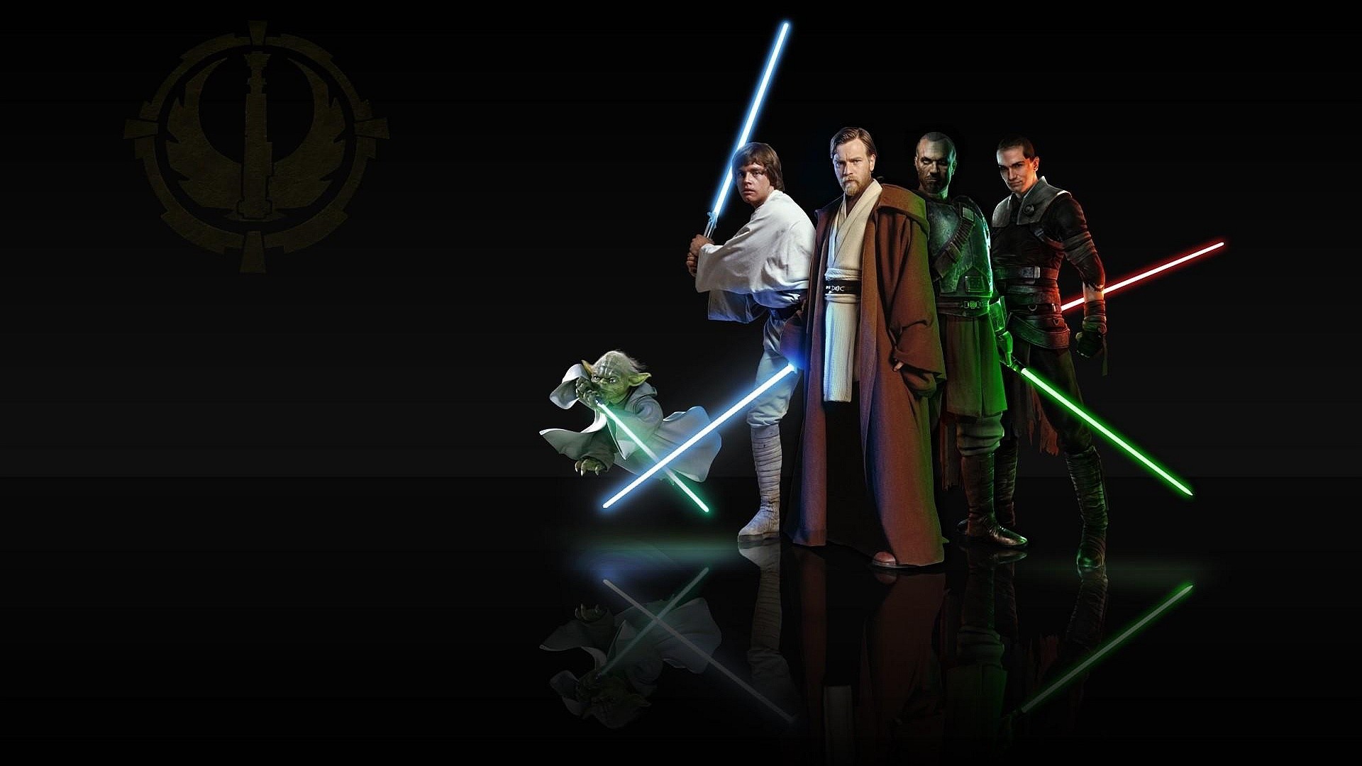 1920x1080 Main Charaters Star Wars Movies.