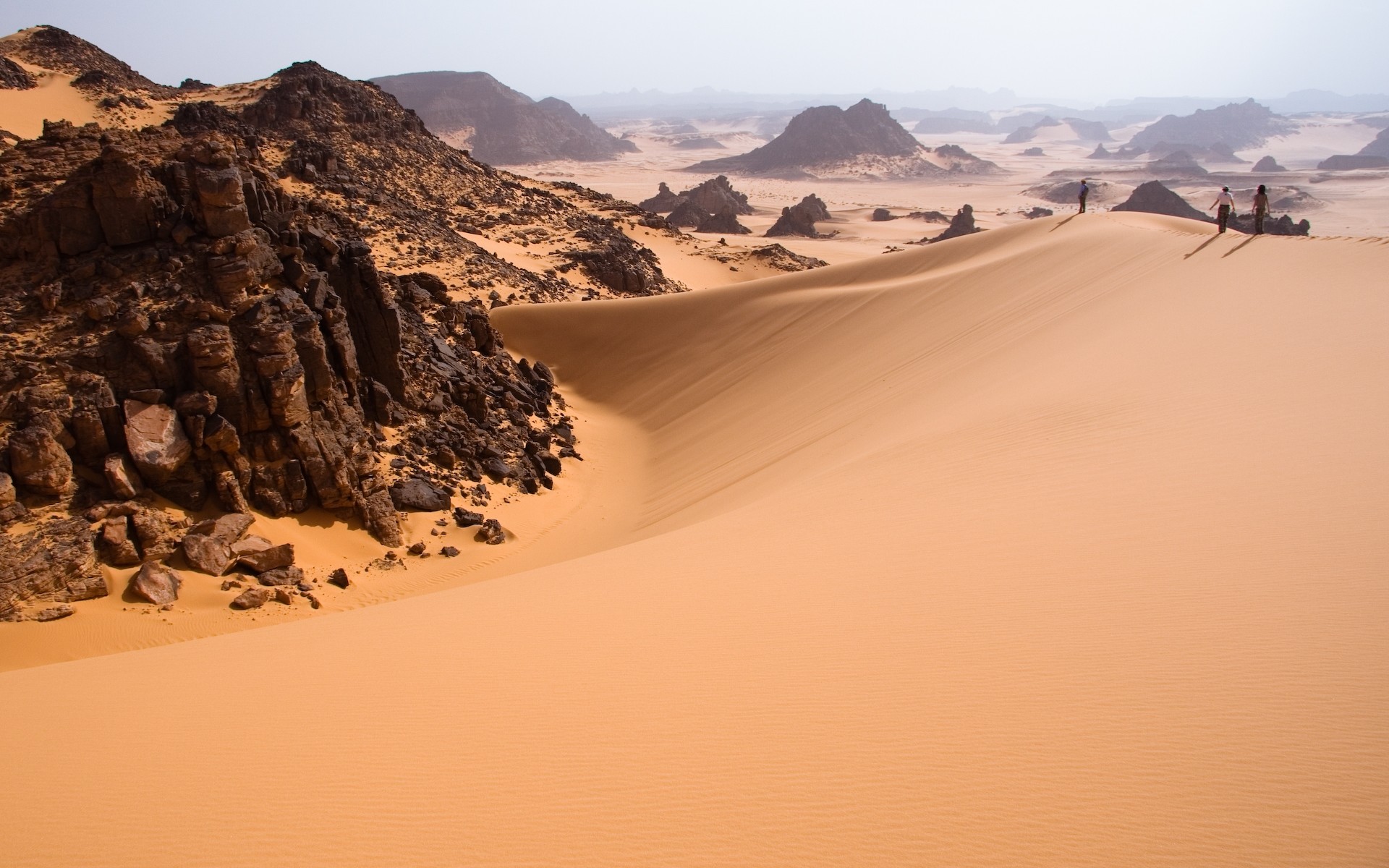 1920x1200 Sand dunes Libya