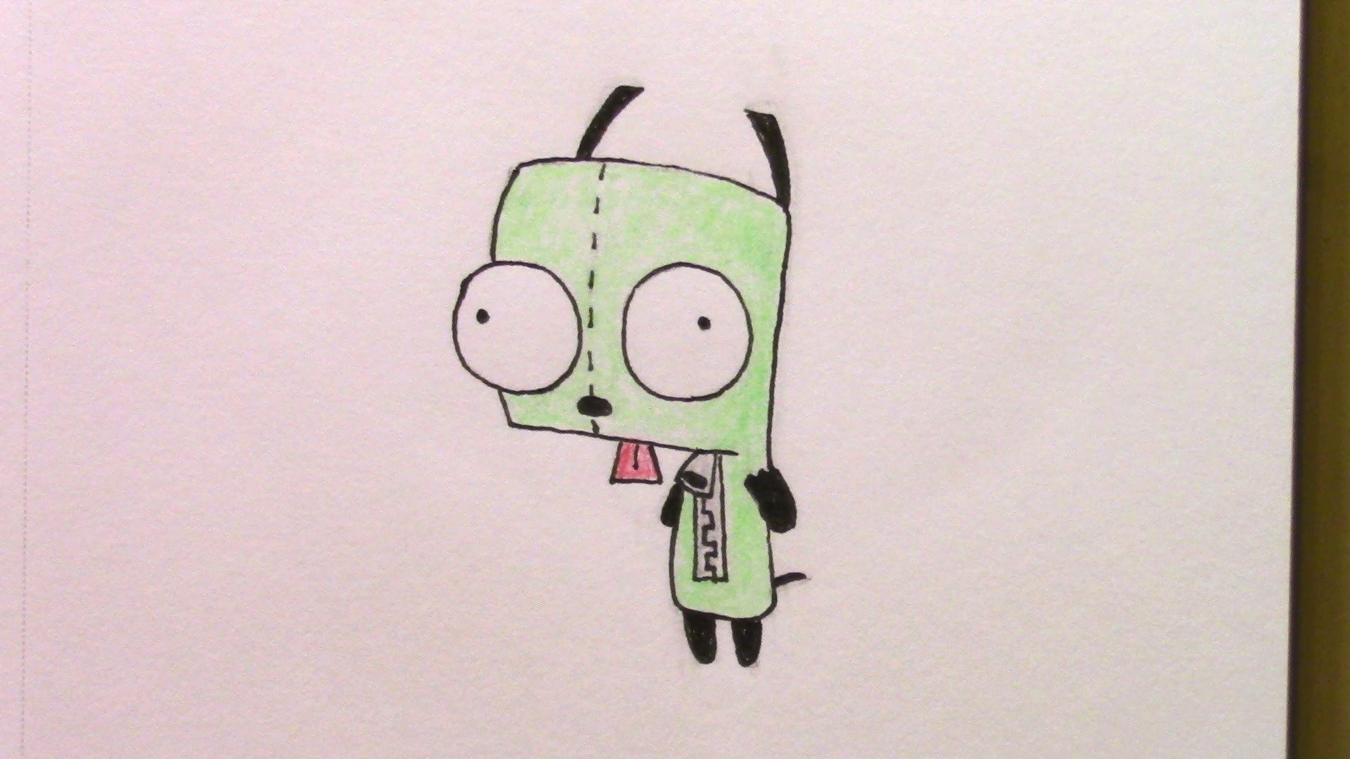 1920x1080 388 - How to Draw Dog Gir from Invader Zim
