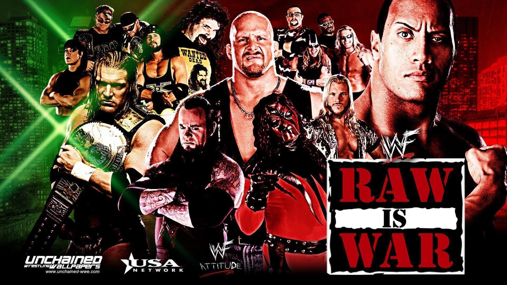 1920x1080 Road To Raw 1000 : WWF Raw Is War Wallpaper ~ Unchained-WWE.com