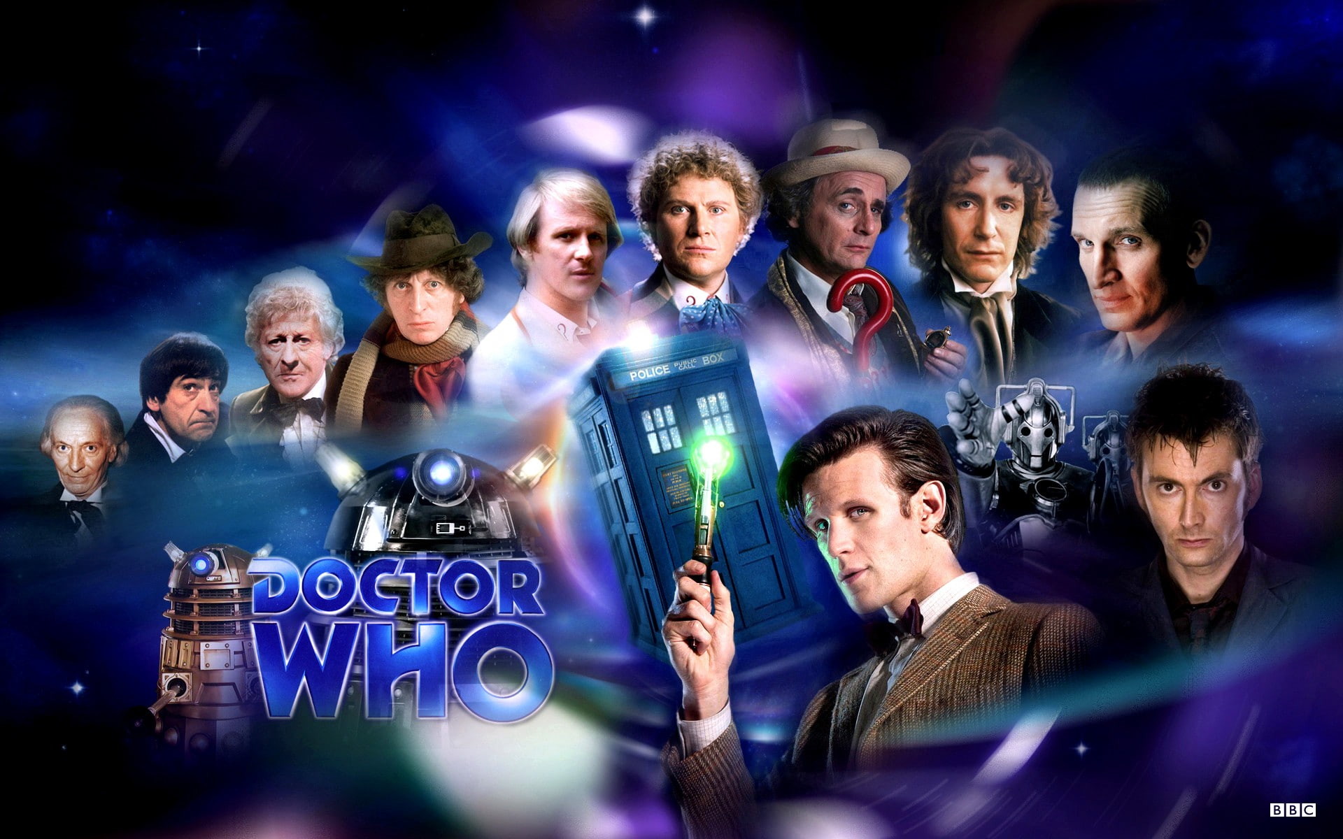 1920x1200 Doctor Who, The Doctor, TARDIS, Tenth Doctor, Eleventh Doctor