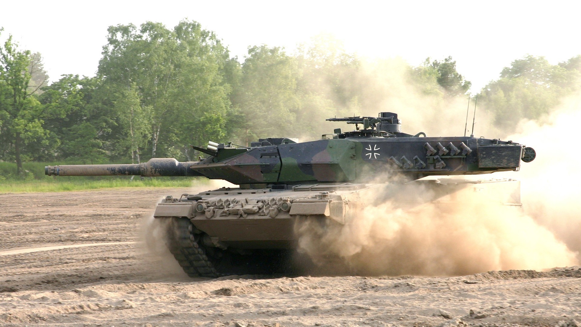 1920x1080 military, Tank, Leopard 2, Bundeswehr, Leopard 2A6