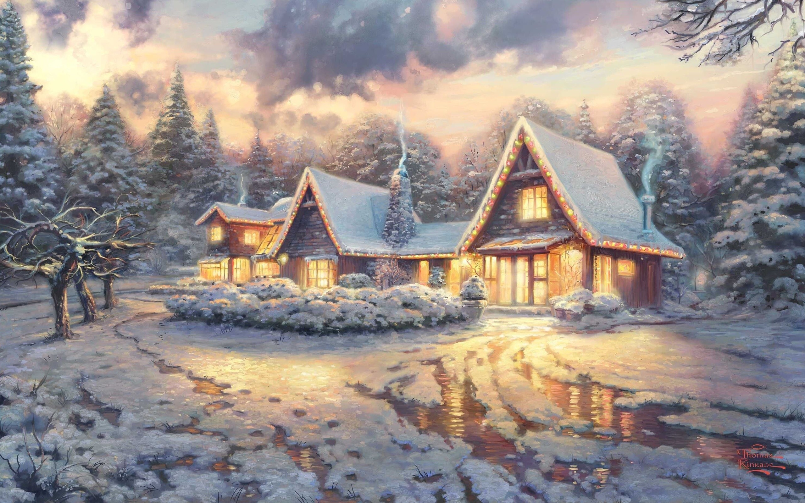 2560x1600 43 New Country Winter Wallpapers, Country Winter Wallpaper For .