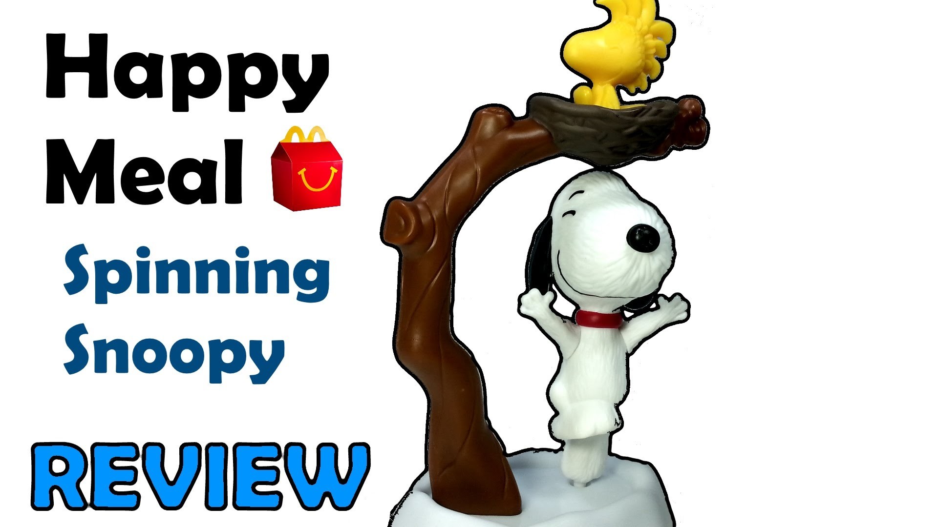 1920x1080 McDonalds Spinning Snoopy Peanuts Movie Happy Meal Toy Review 2015