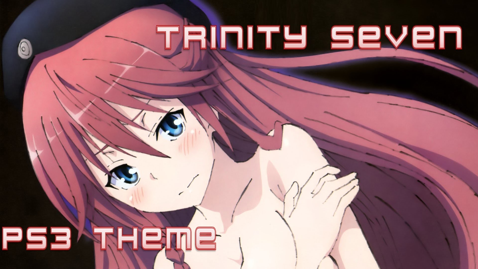 1920x1080 [Tema Anime PS3] Trinity Seven Anime PS3 Theme