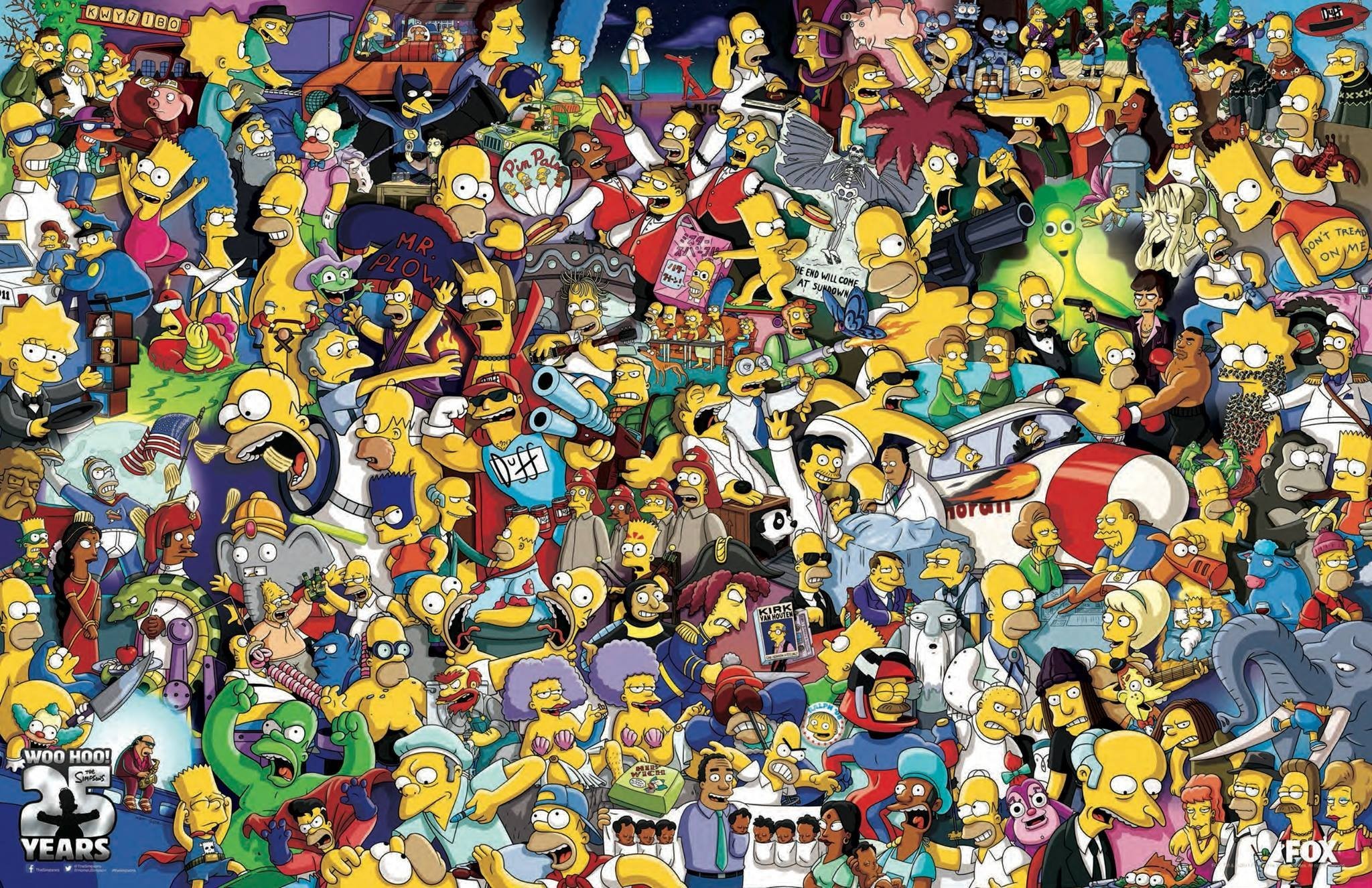 2048x1326 The Simpsons, Homer Simpson, Bart Simpson Wallpapers HD / Desktop and  Mobile Backgrounds