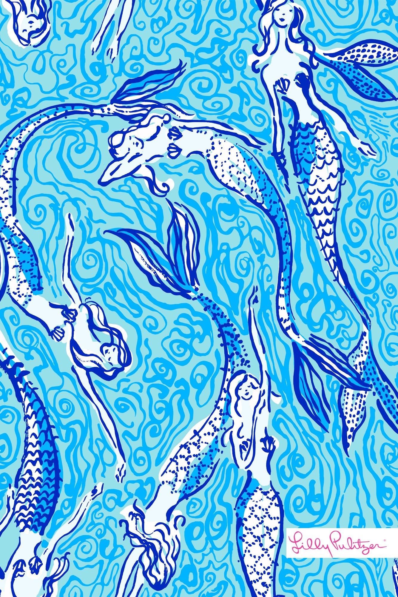 1334x2001 Lilly Pulitzer Nice Tail Mobile wallpaper