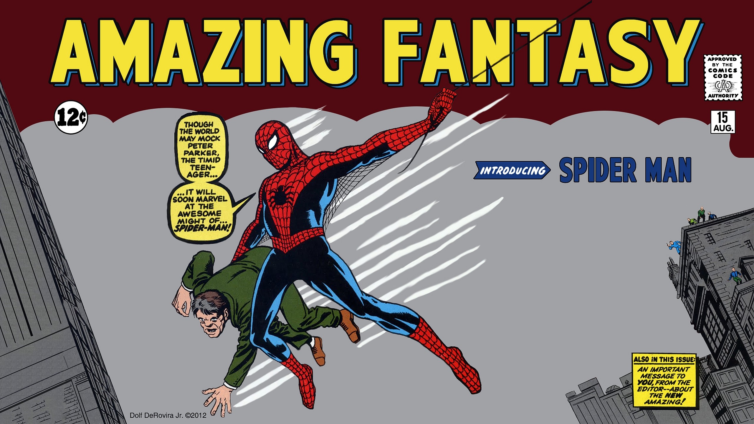 2560x1440 Artistic Comic Comics Spider-Man Â· HD Wallpaper | Background ID:329153