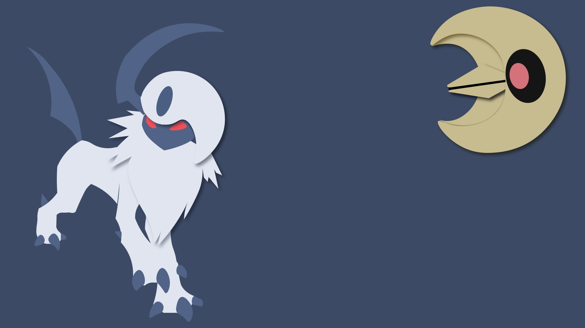 1923x1080 Best wallpaper gallery with Absol Minimalist Background and HD wallpapers.  We collected full High Quality pictures and wallpapers for your PC, ...