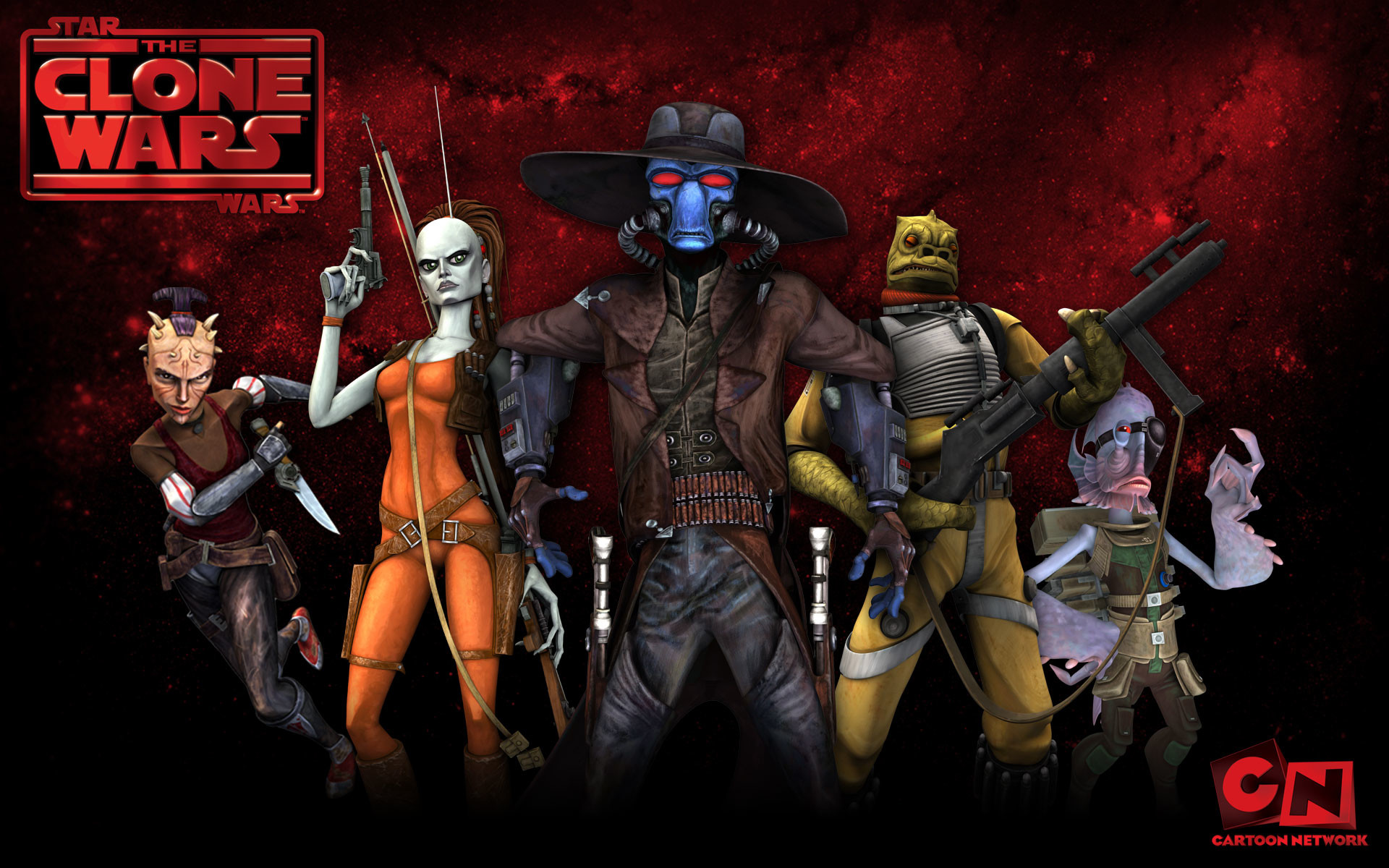1920x1200 Bounty Hunters from The Clone Wars wallpaper - Click picture for high  resolution HD wallpaper