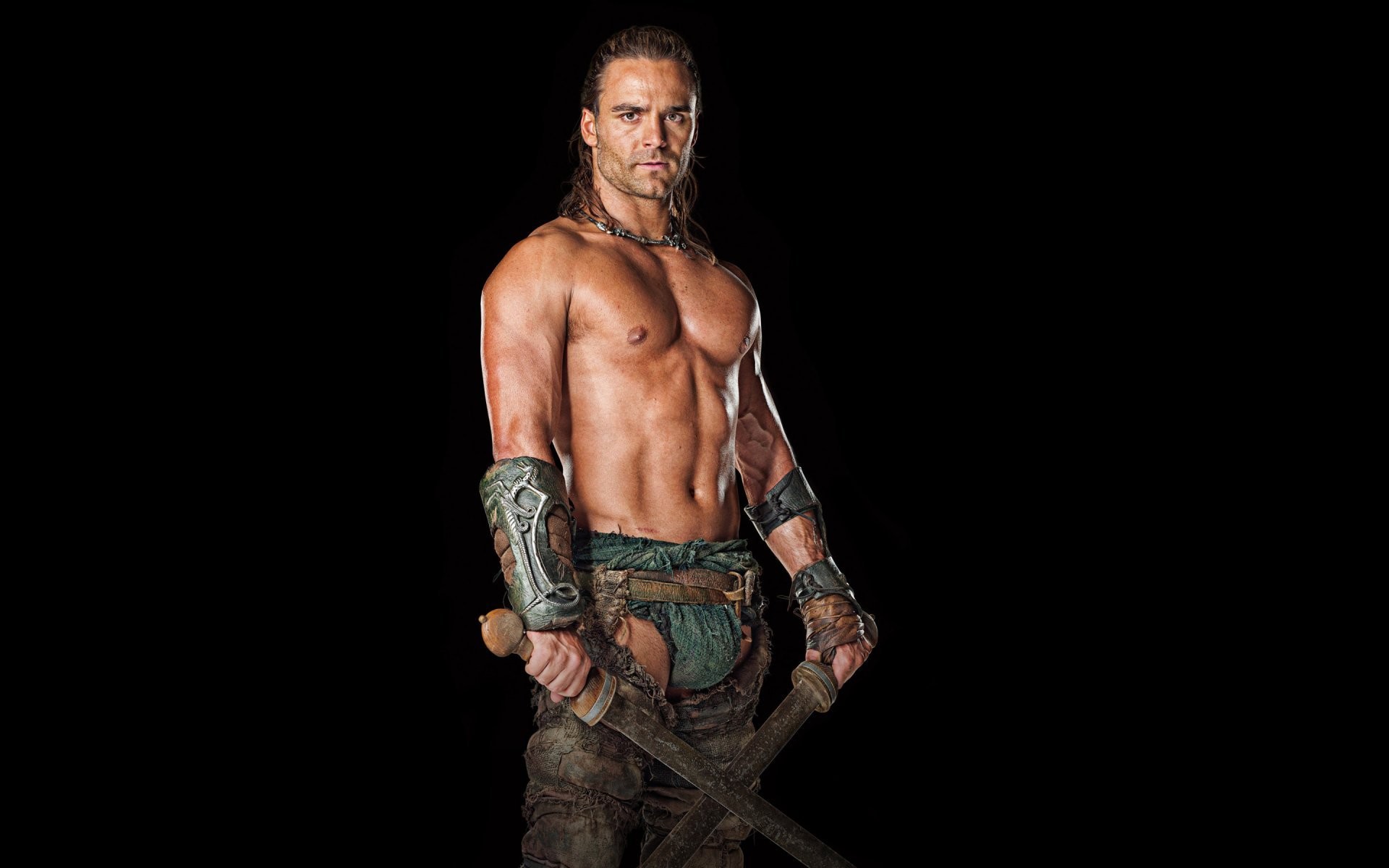 1920x1200 spartacus blood and sand spartak blood and sand dustin clare dustin clare  gannicus gladiator history tv