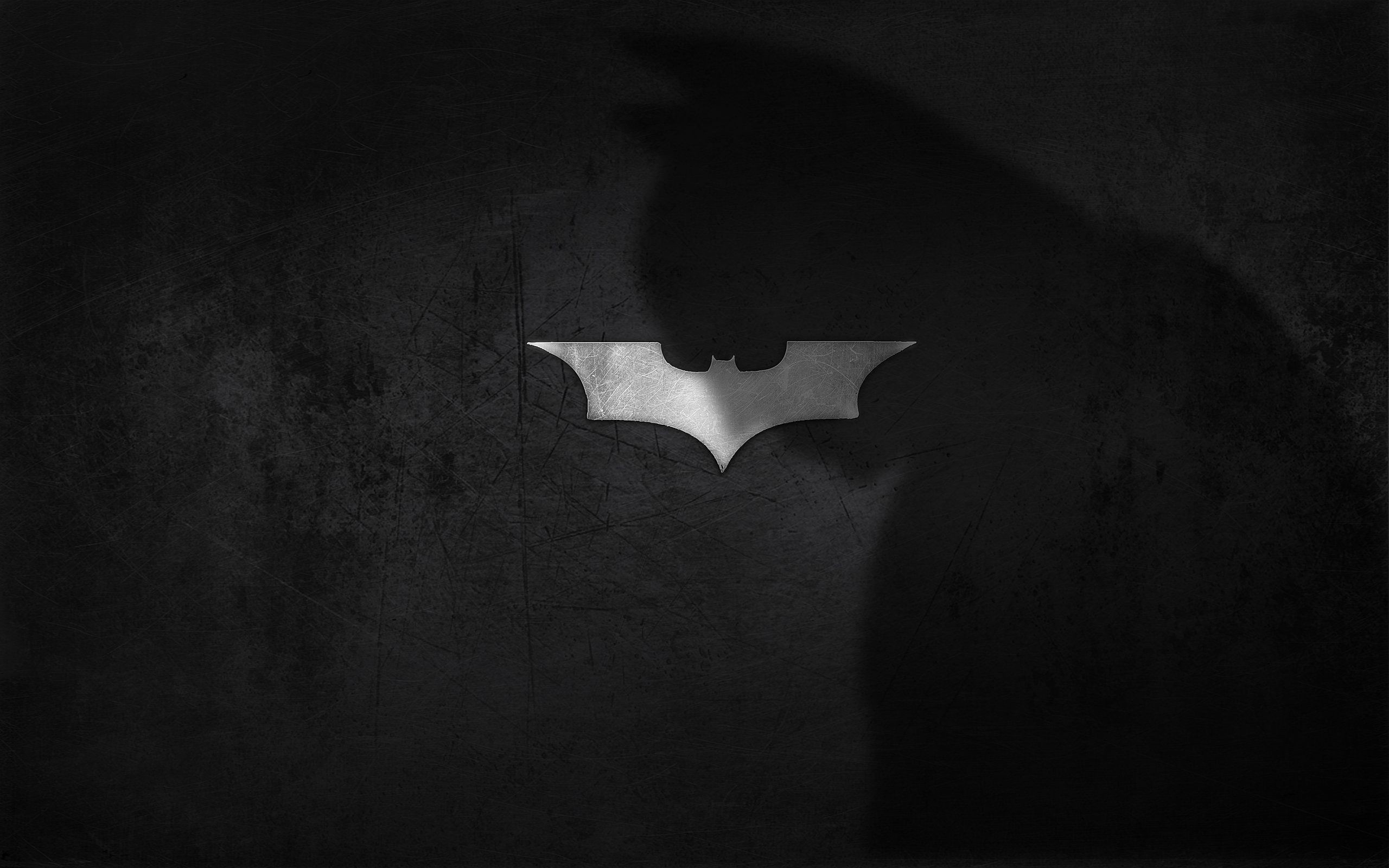 2560x1600 Wallpaper Batman, logo, dark, simple desktop wallpaper Â» 3D .