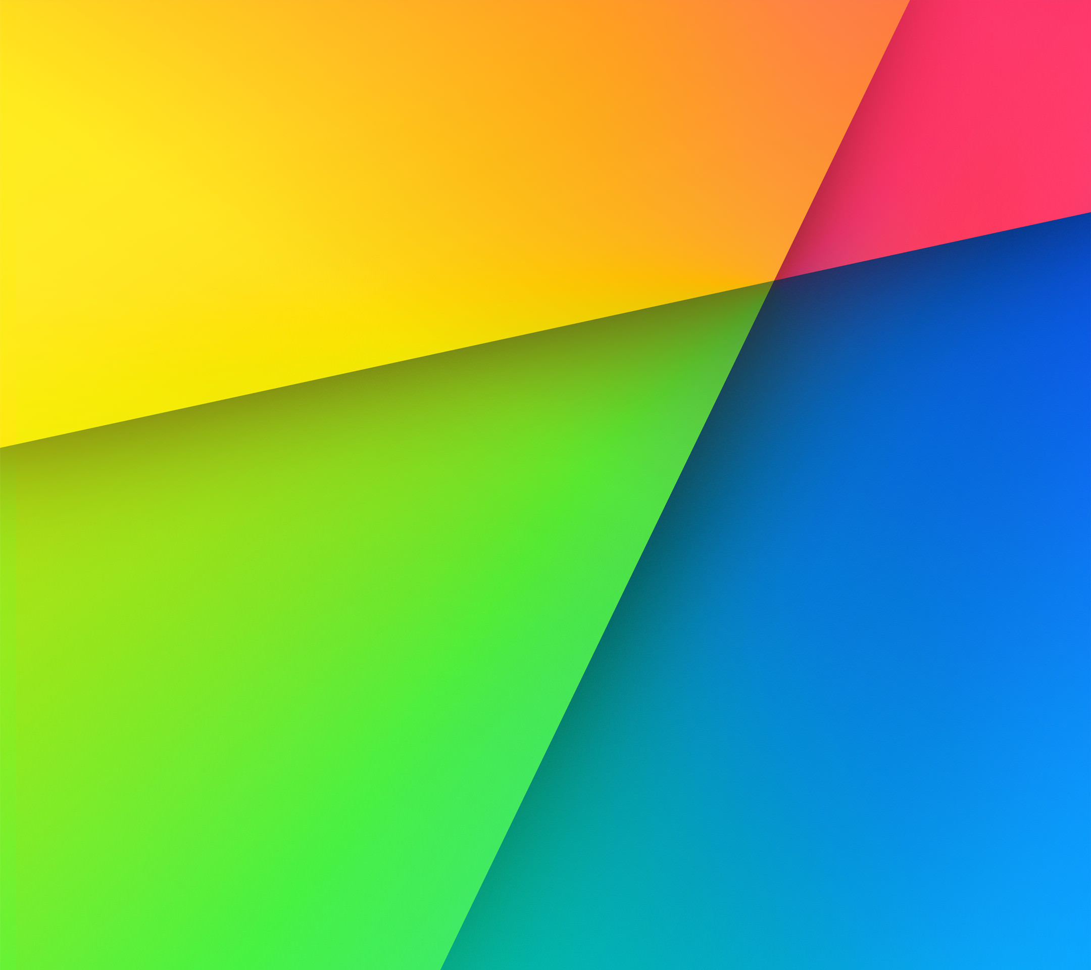 2160x1920 Colorful red, green and blue yellow Android SmartPhone Wallpaper