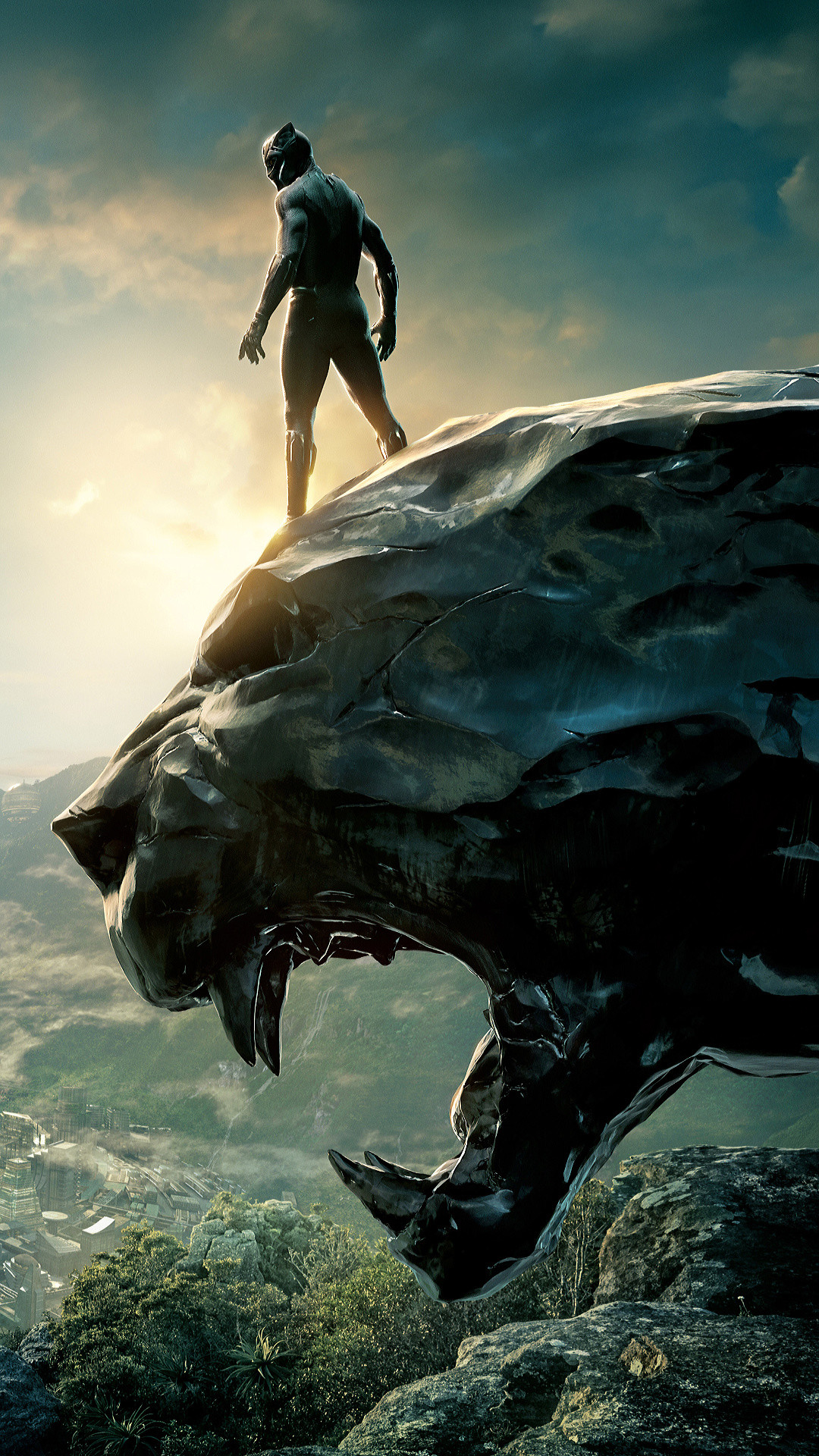 1080x1920 iPhone wallpaper black panther1 Black Panther