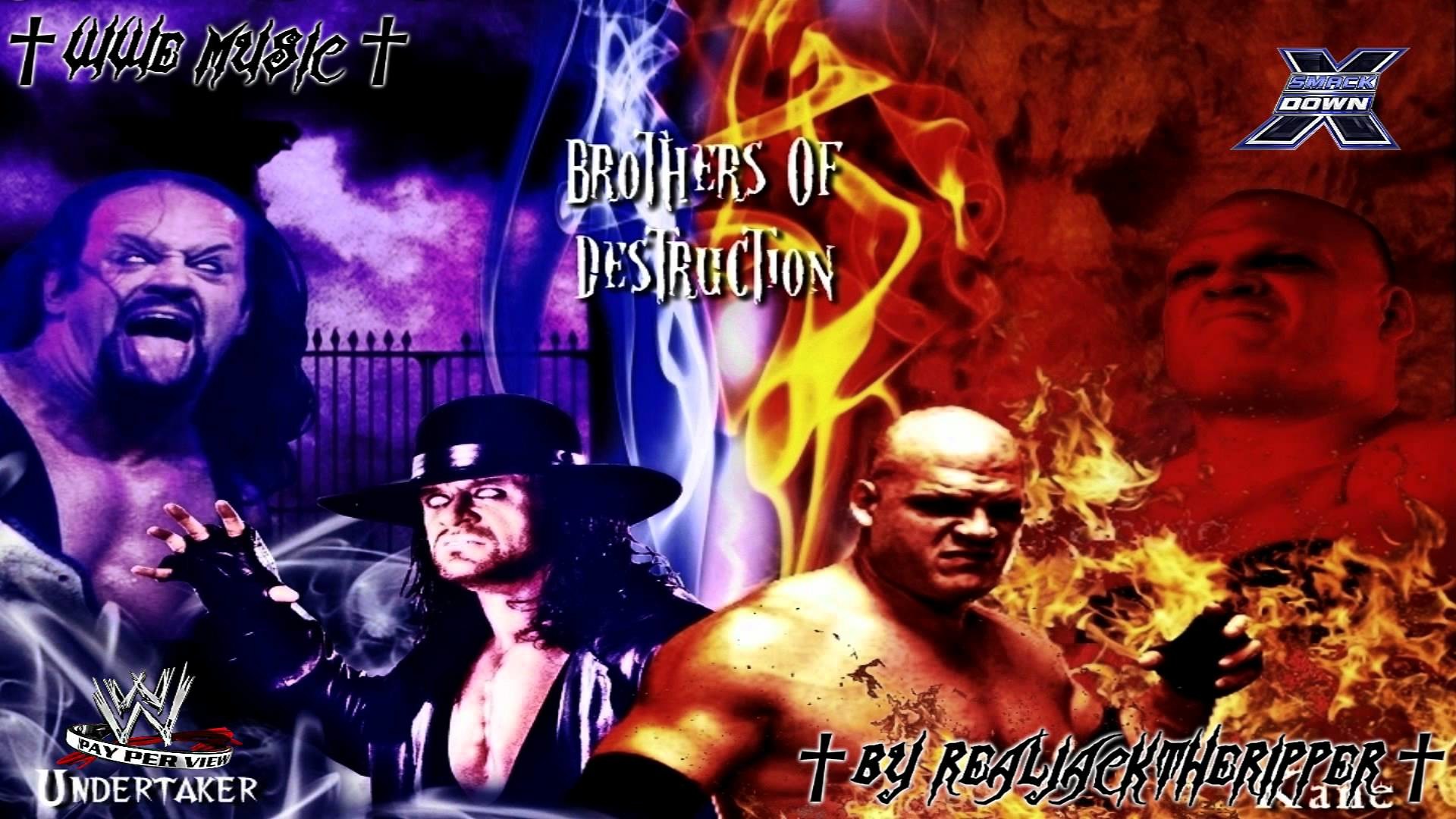 1920x1080 Undertaker Theme (22th) Brother Of Destruction ReUnion (†Pure & Natural†) -  YouTube