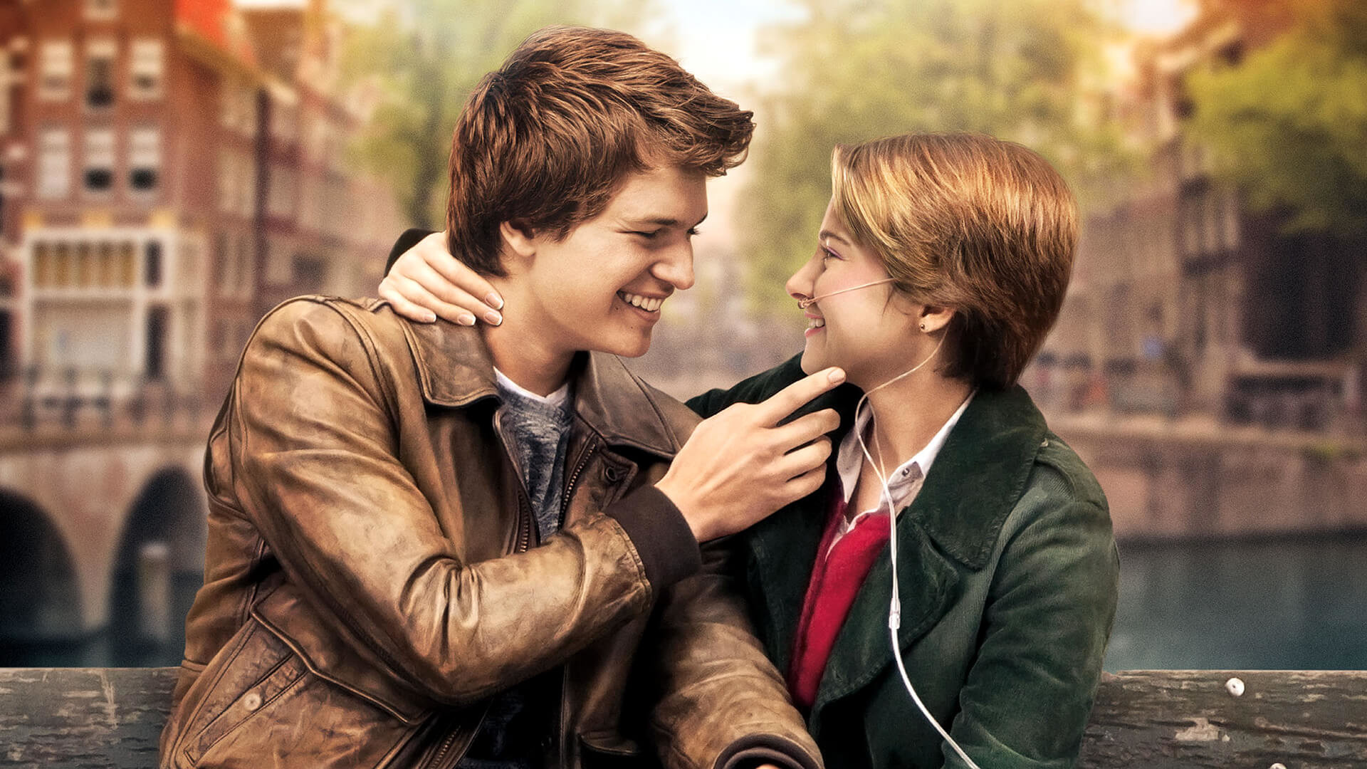 1920x1080 Movie - The Fault in Our Stars Shailene Woodley Ansel Elgort Wallpaper