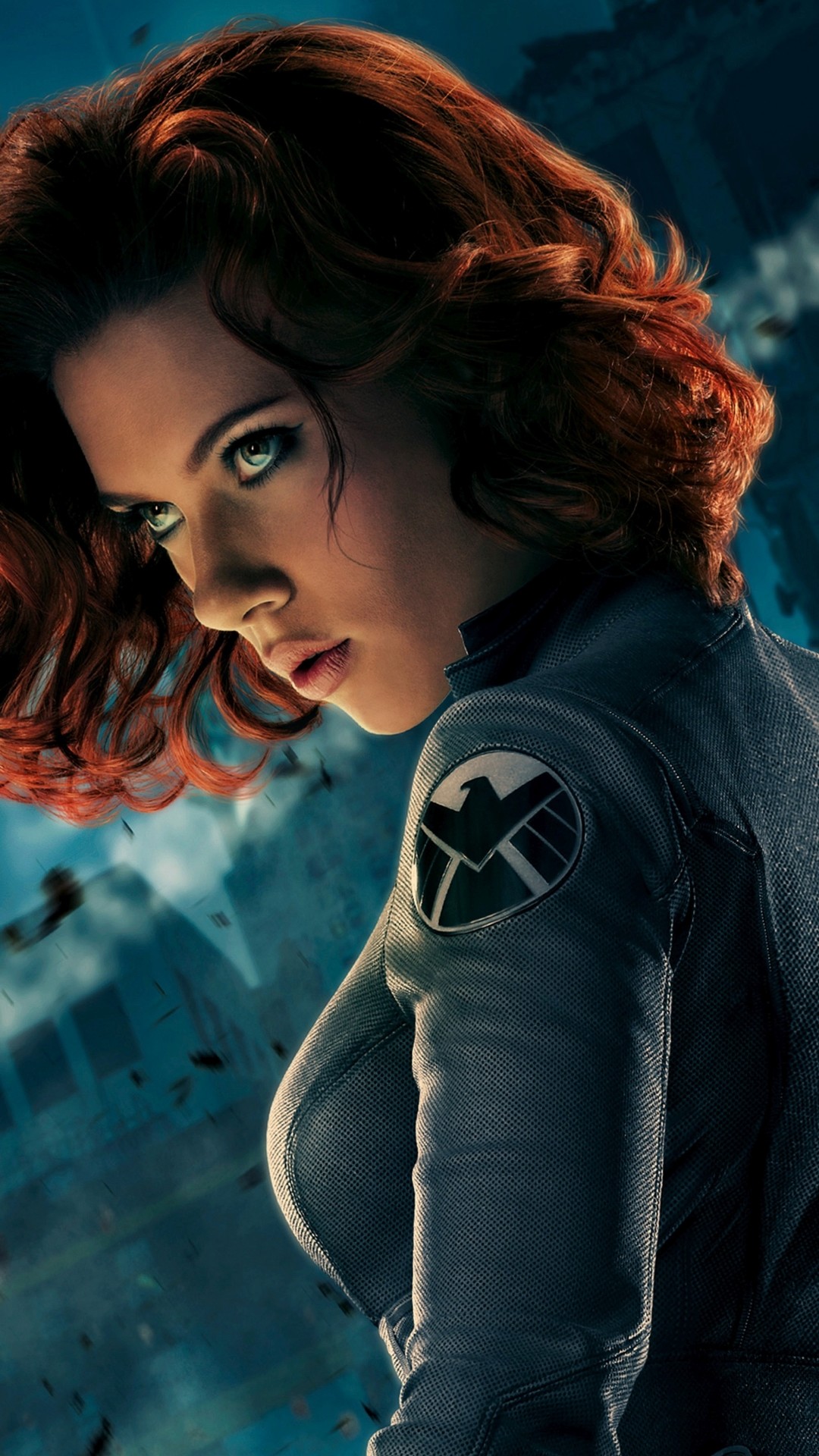 1080x1920 Movie The Avengers Scarlett Johansson Black Widow Natasha Romanoff Avengers  Gun. Wallpaper 621875