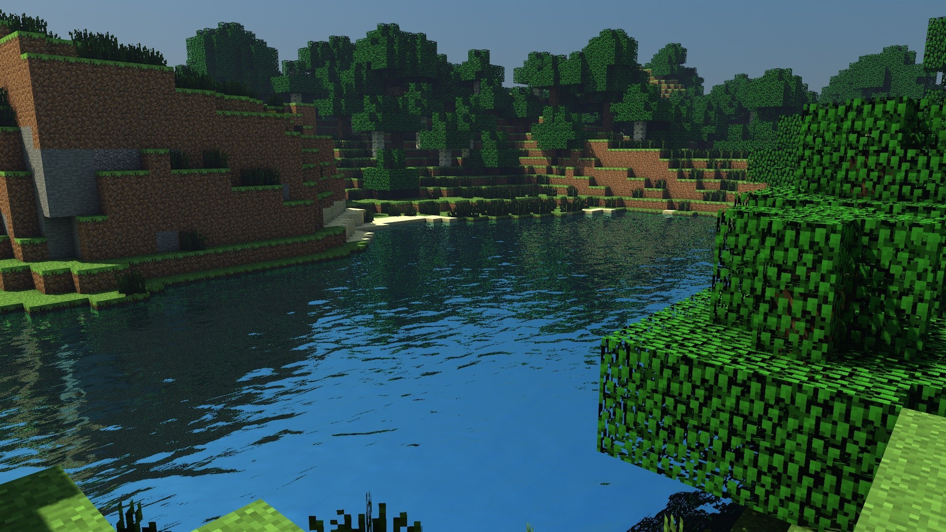What is the title of this picture ? Epic Minecraft Background (67+ images)