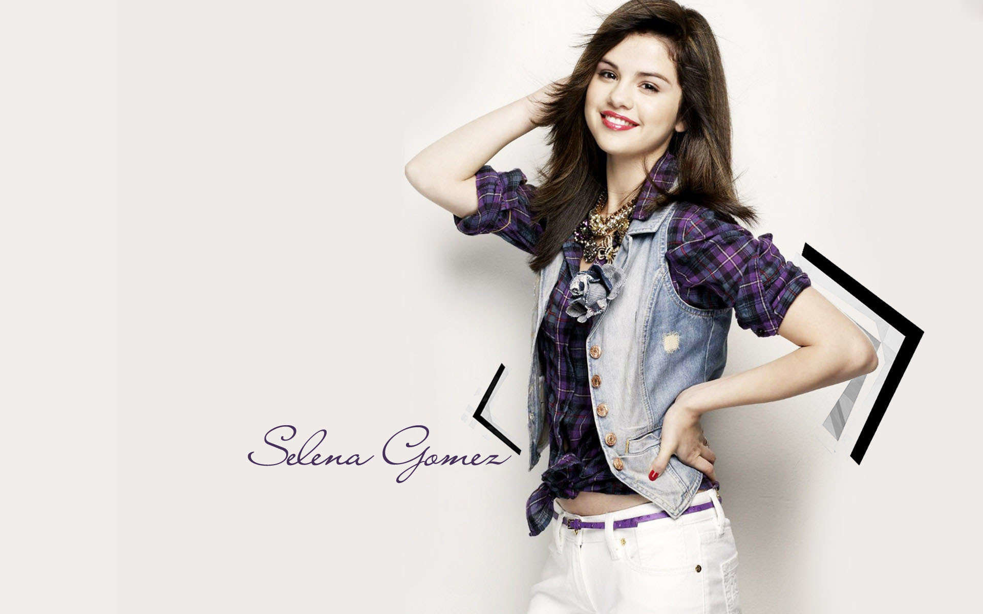 1920x1200 wallpaper.wiki-Selena-Gomez-Cute-Smile-Hd-Wallpapers-