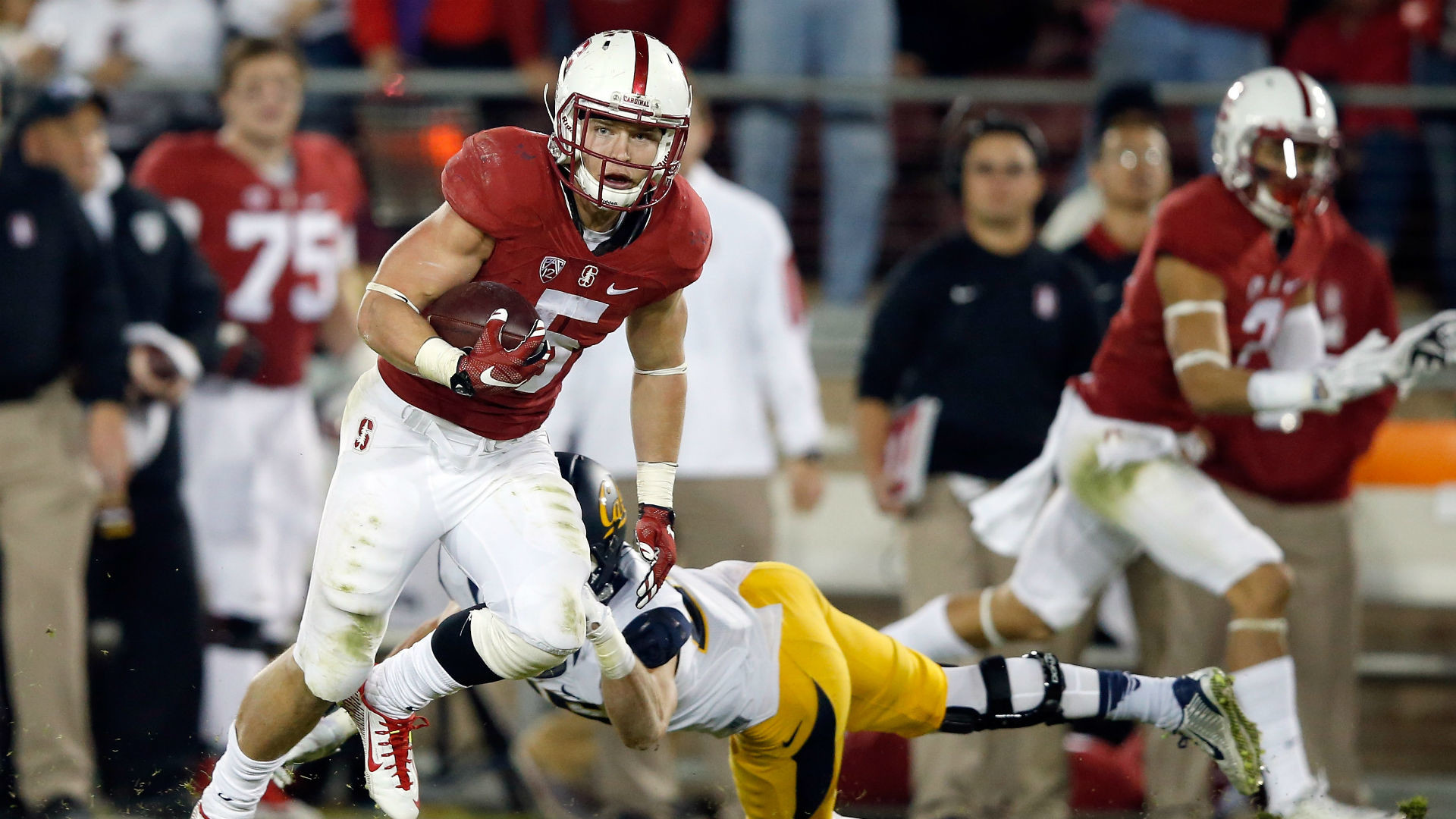 1920x1080 NFL Draft rumors: Christian McCaffrey makes late charge up ... to Chargers?  | NFL | Sporting News