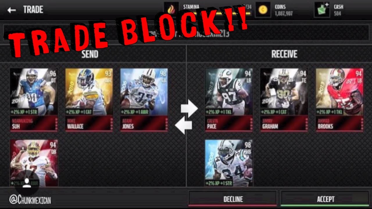 1920x1080 Theres A Trade Block In Madden Mobile 17!