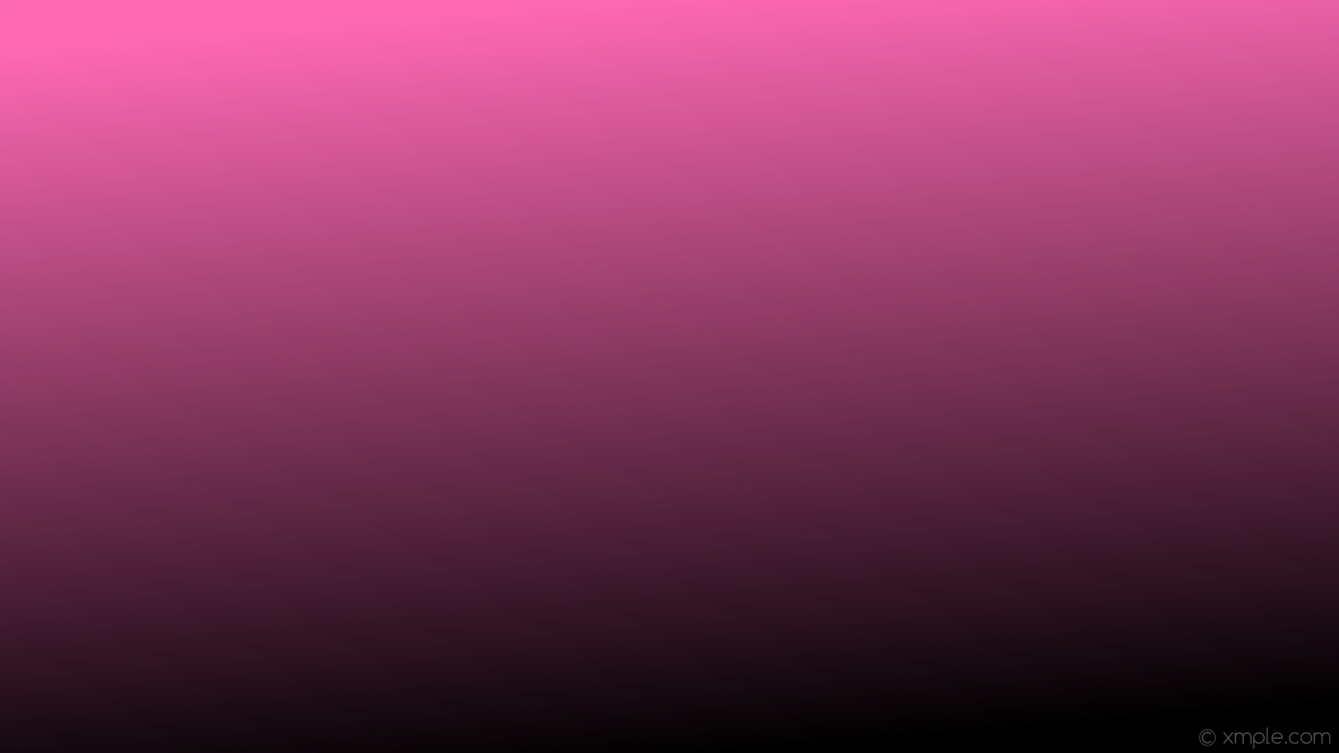 1920x1080 wallpaper black pink gradient linear hot pink #ff69b4 #000000 105Â°