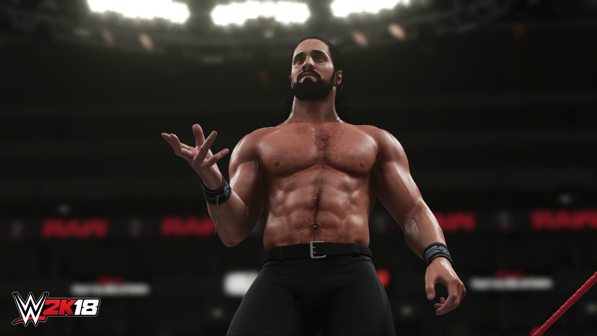 1920x1080 2K verÃ¶ffentlicht ersten WWE 2K18 Screenshot mit Seth Rollins