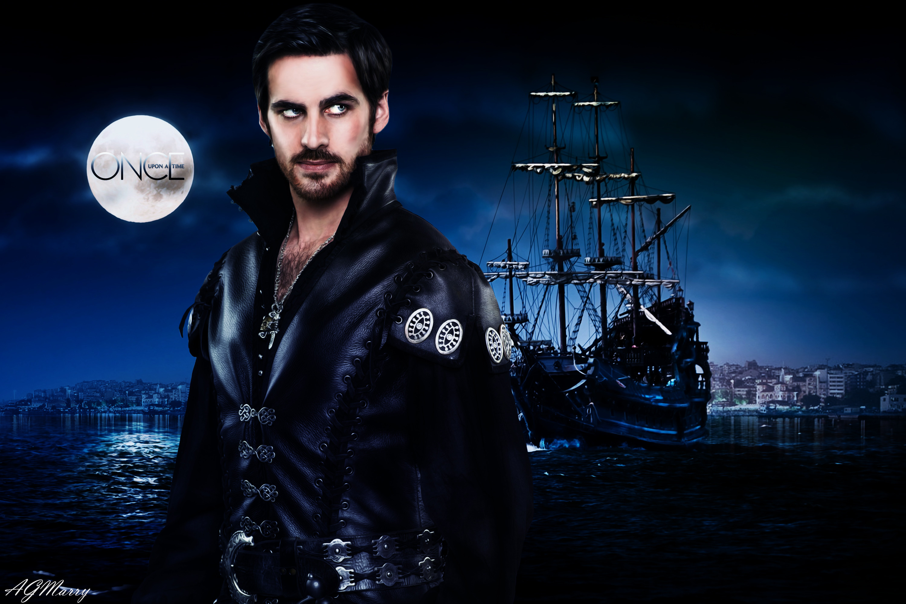 3000x2000 ... Captain Hook (OUAT) by AGMarry