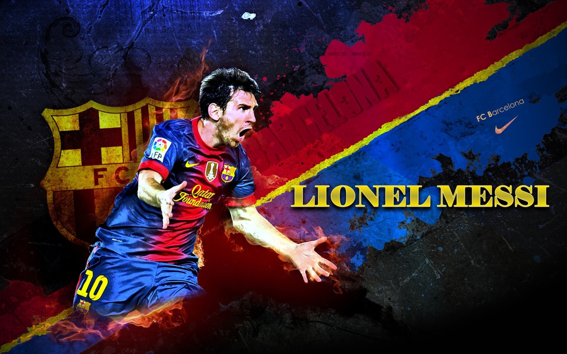 1920x1200 Lionel Messi Player Barcelona Wallpaper Android