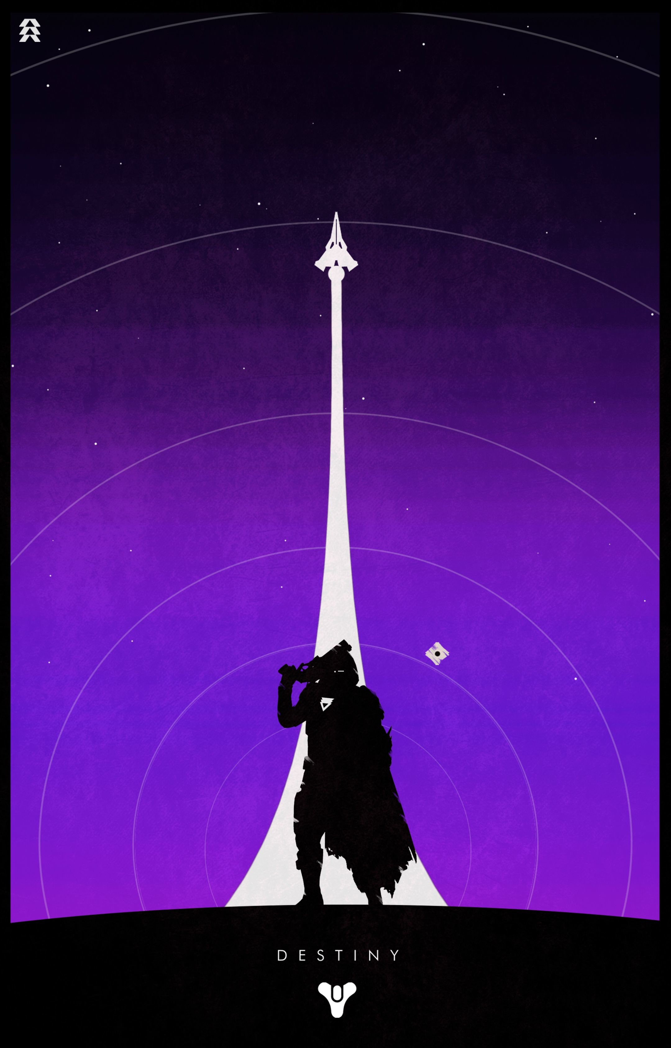 2160x3375 Gunslinger Hunter (Purple Background)